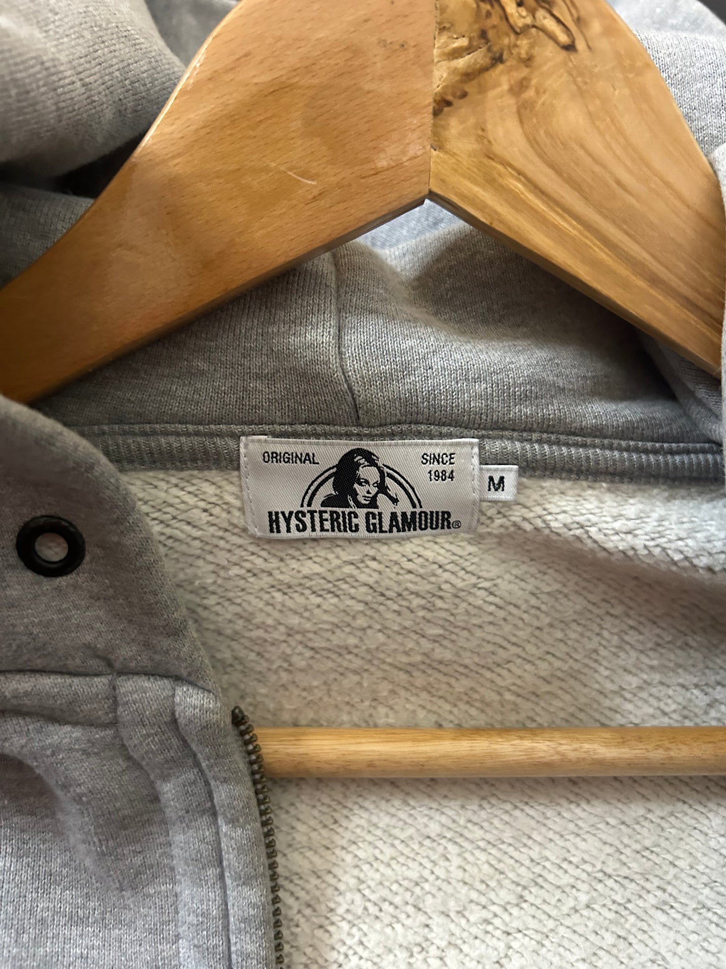 Hysteric Glamour Hotel Zip Up Hoodie