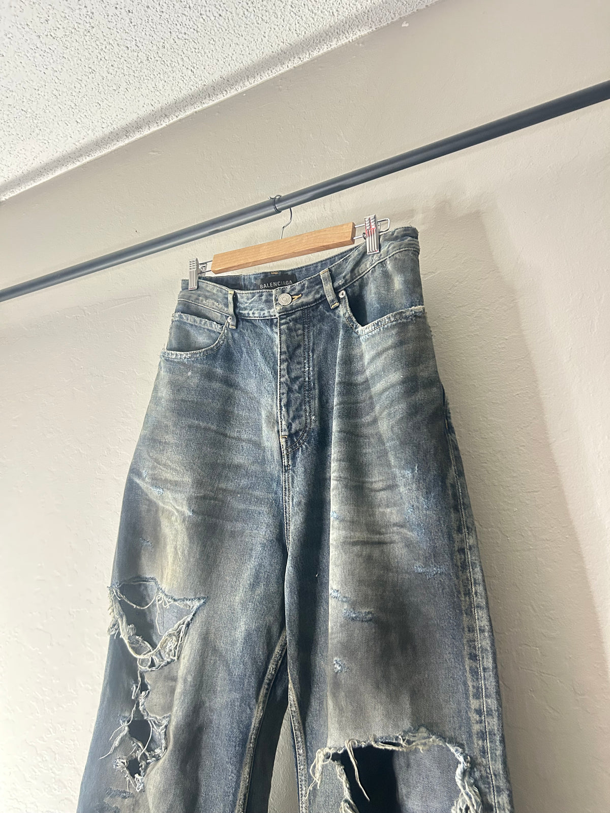 Balenciaga Oil Spill Jeans