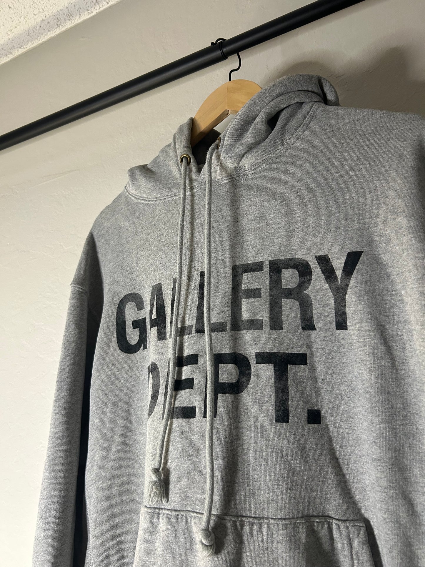 Gallery Dept Grey Pullover Hoodie