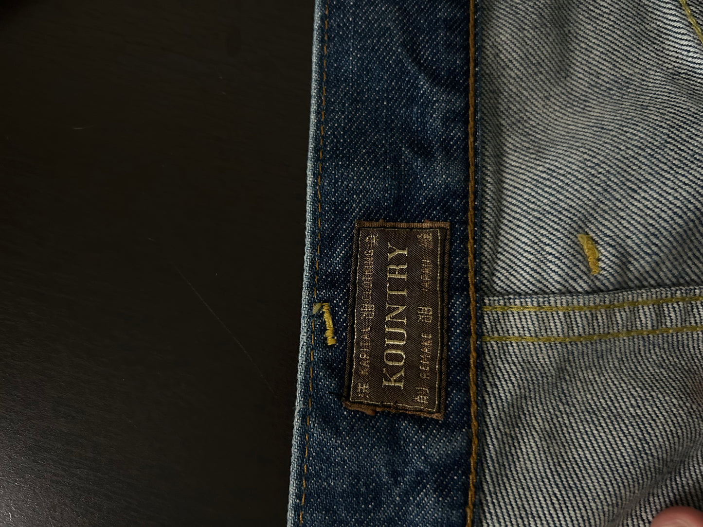 Kapital Blue Bone Shorts