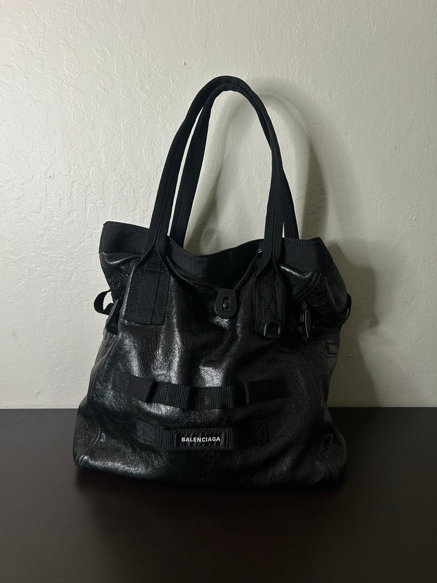 Balenciaga Army Leather Tote Bag
