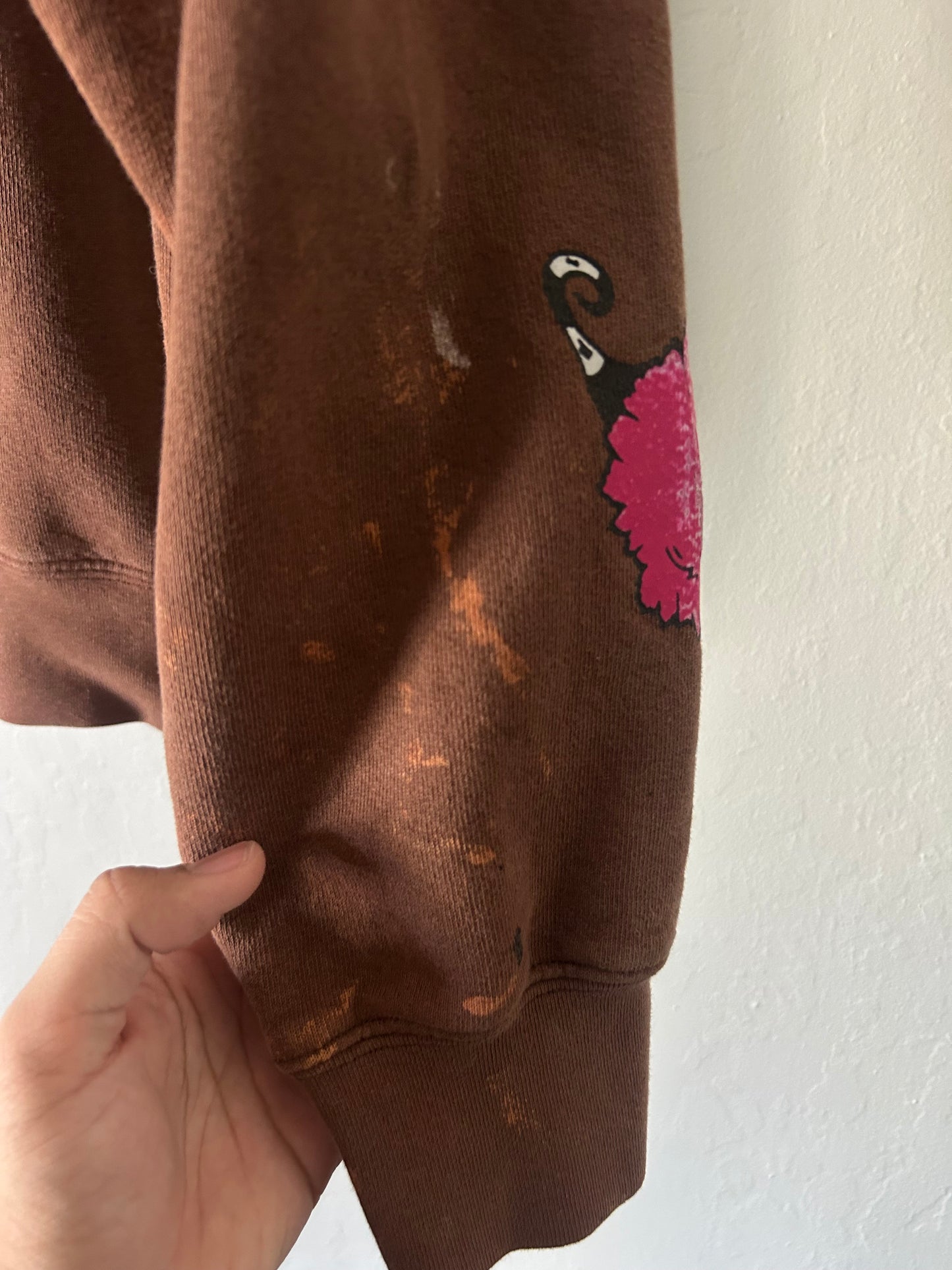 Chrome Hearts Matty Boy Brown Structure Crewneck