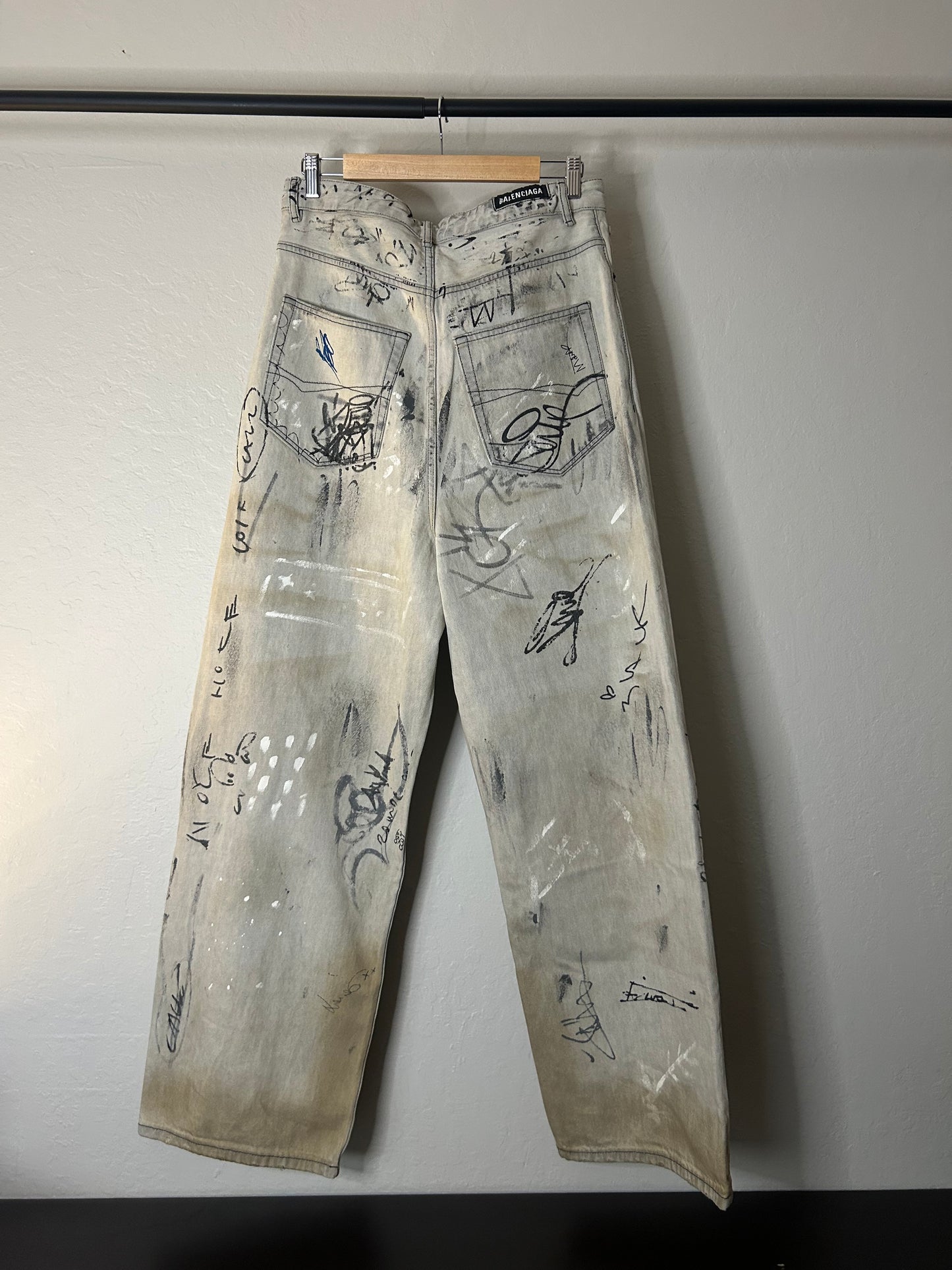 Balenciaga Graffiti Jeans