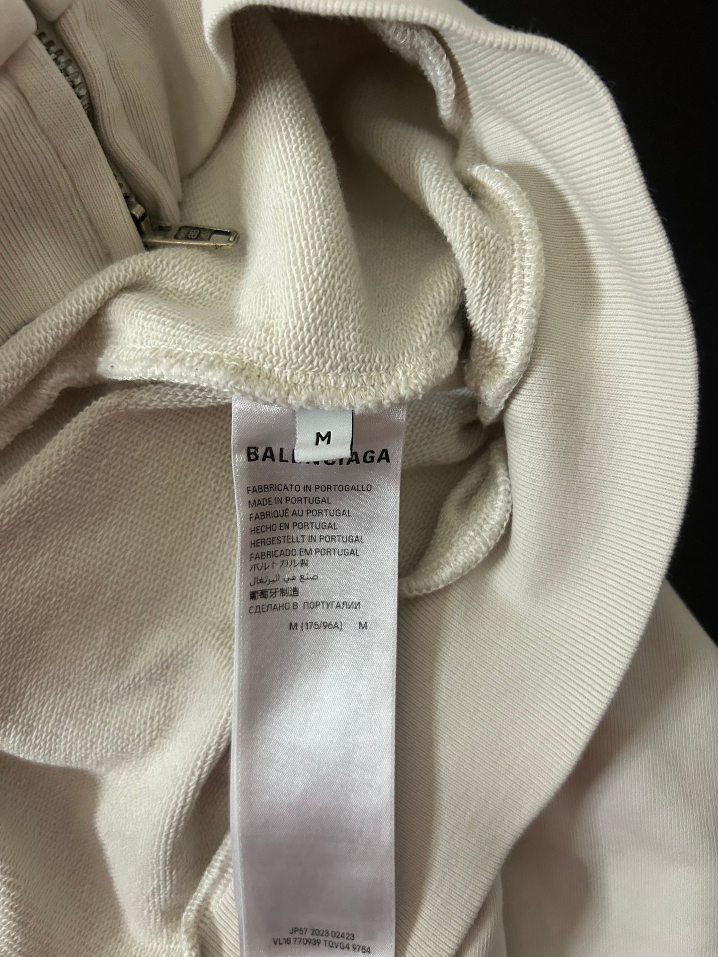 Balenciaga White Erewhon Hoodie