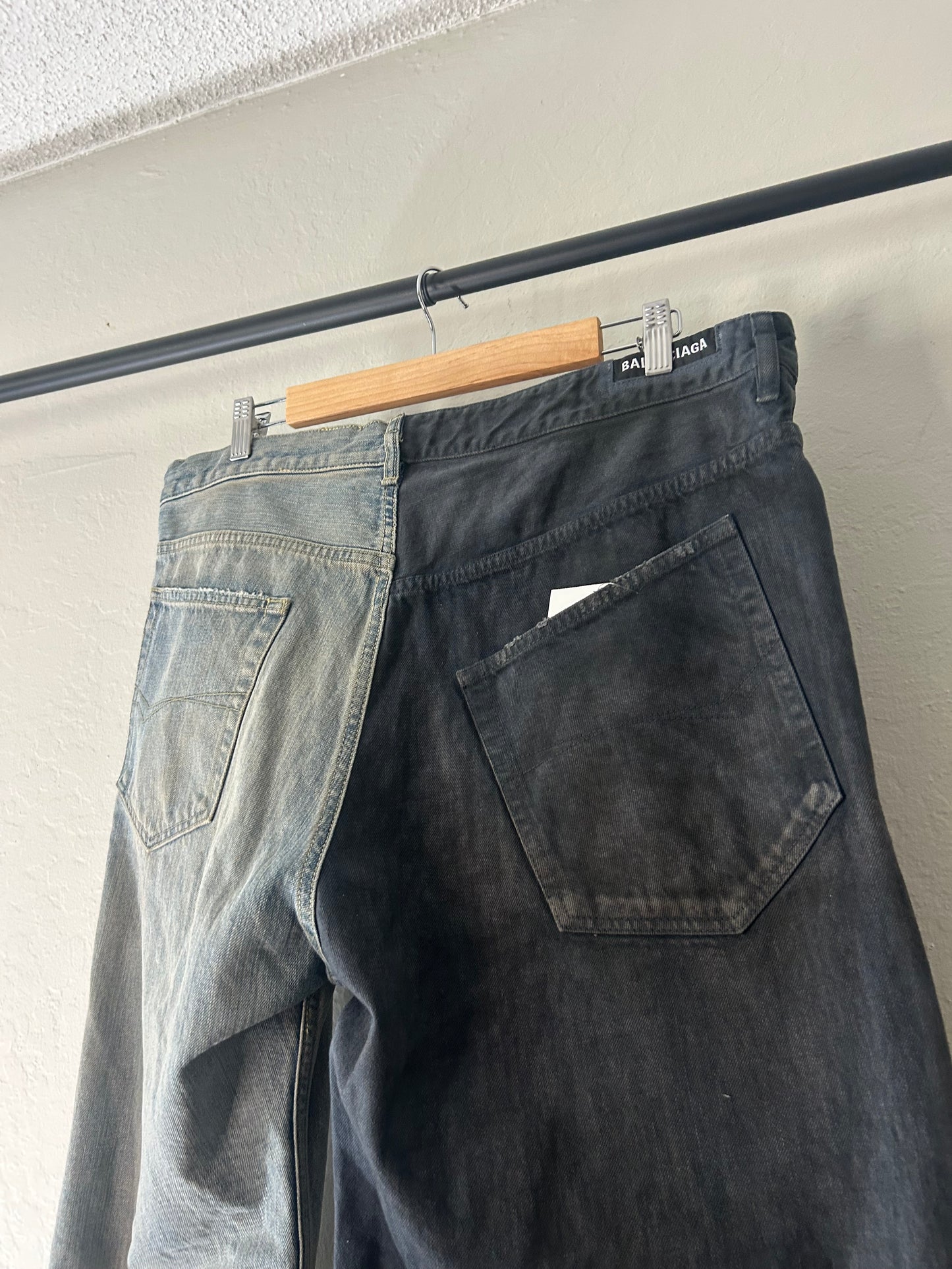 Balenciaga 50/50 Drawstring Jeans