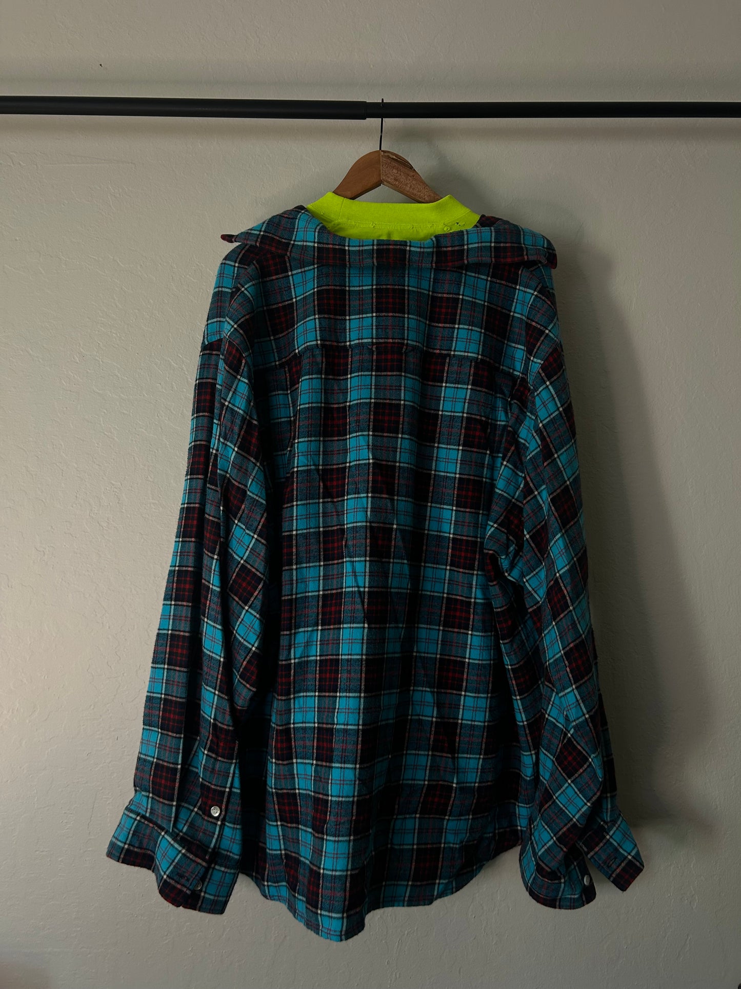 Balenciaga Trompe Loeil Neom Flannel