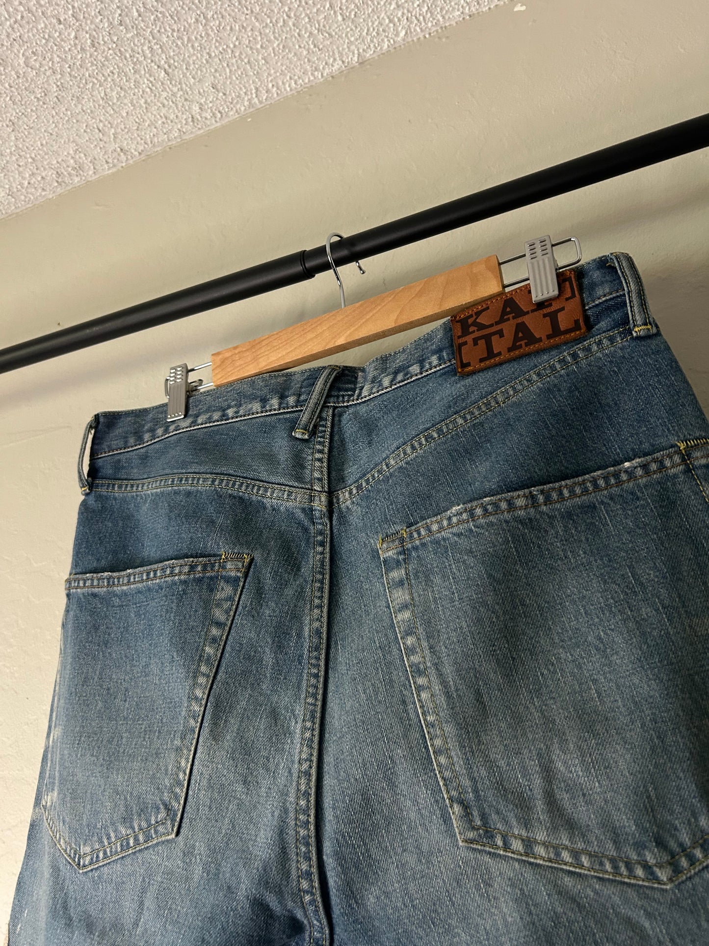 Kapital Blue Bone Shorts