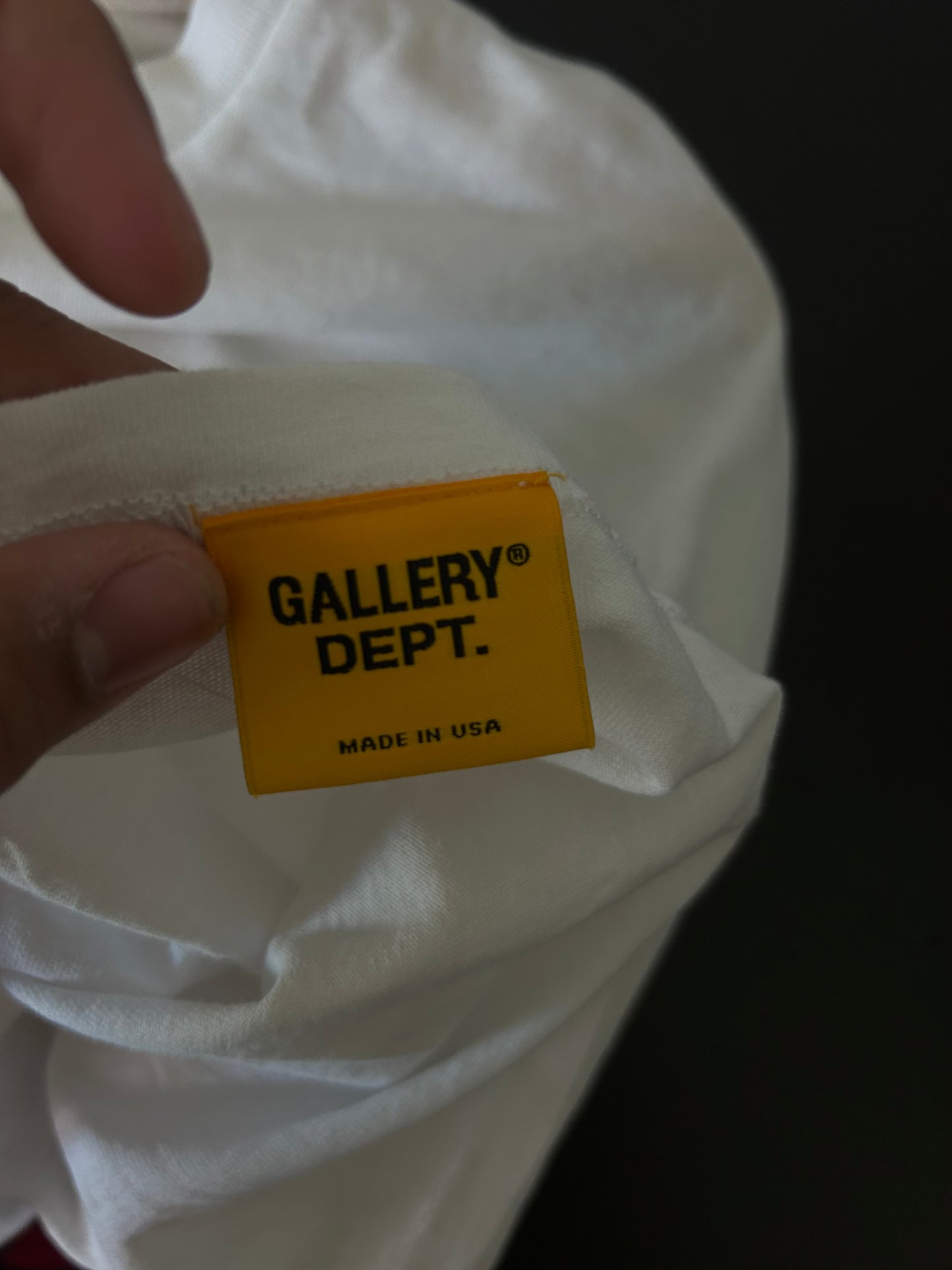 White Gallery Dept Longsleeve