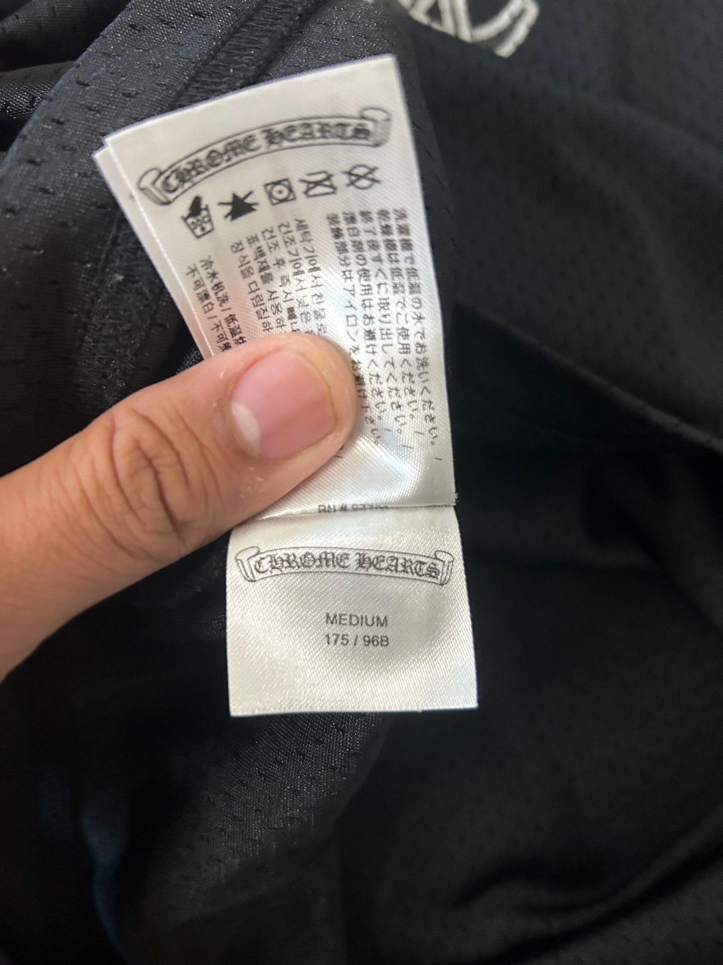 Chrome Hearts Black Short Sleeve Jersey