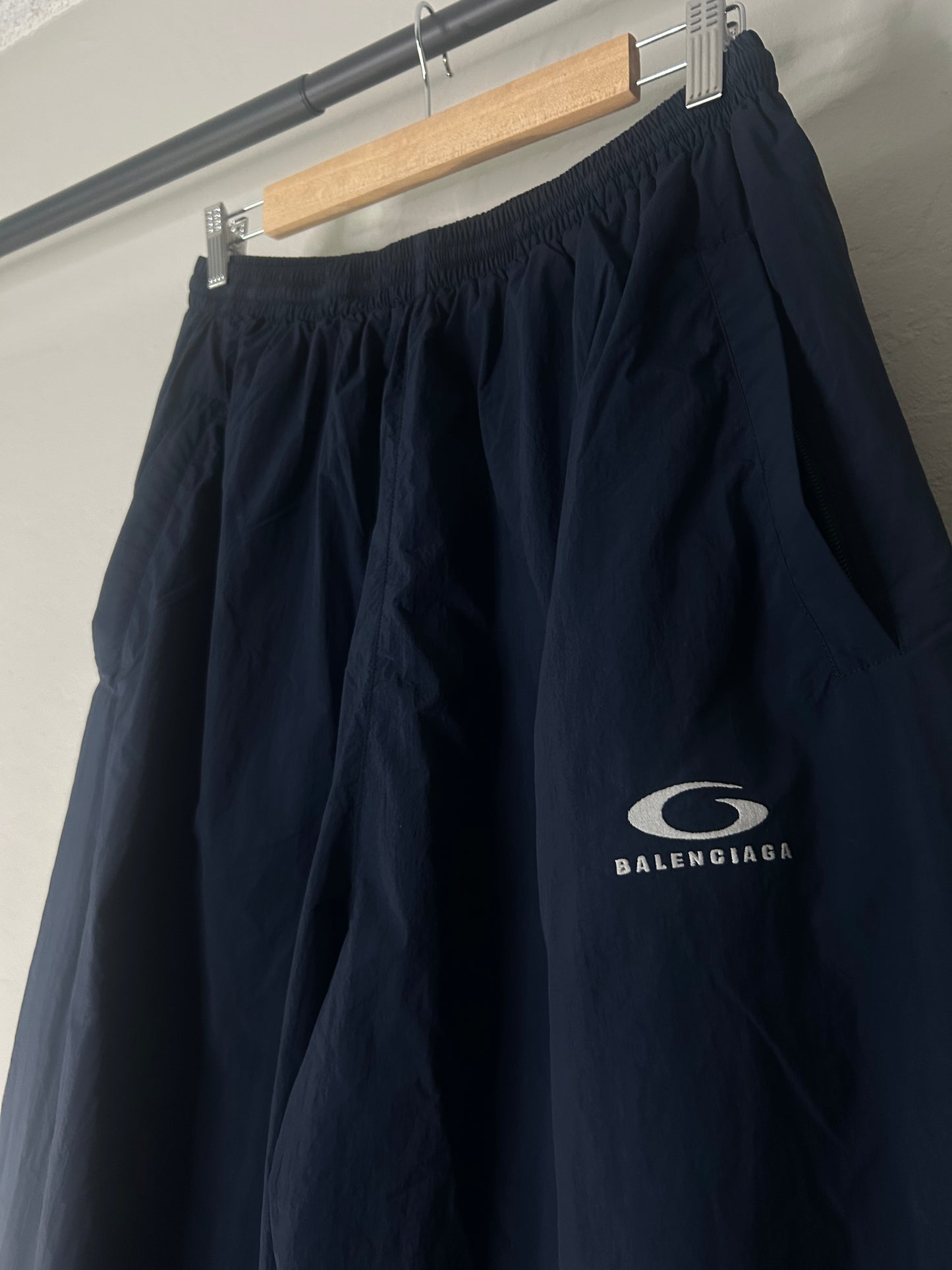 Balenciaga Navy Surfer Track Pants