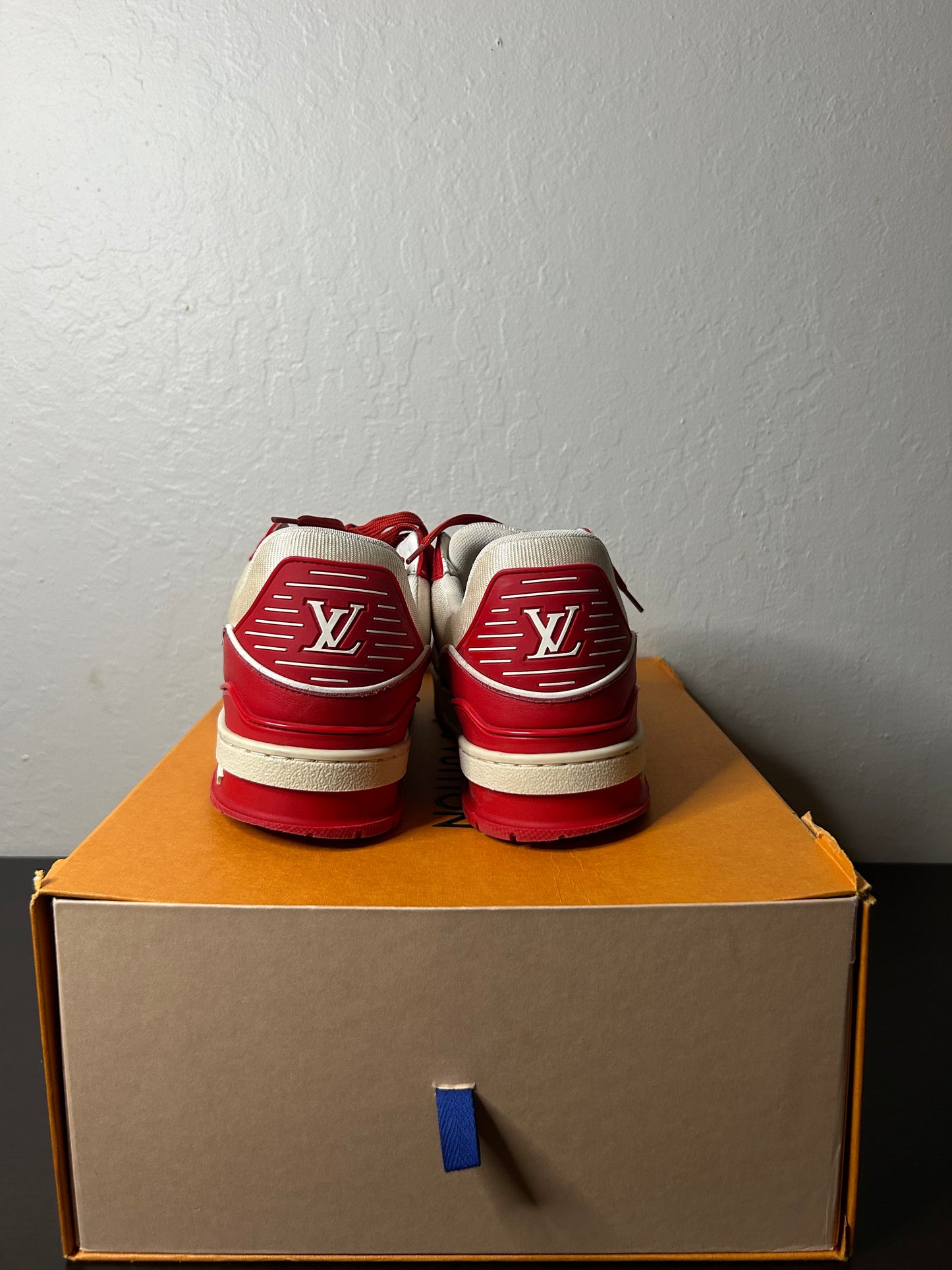 Louis Vuitton Red Trainers