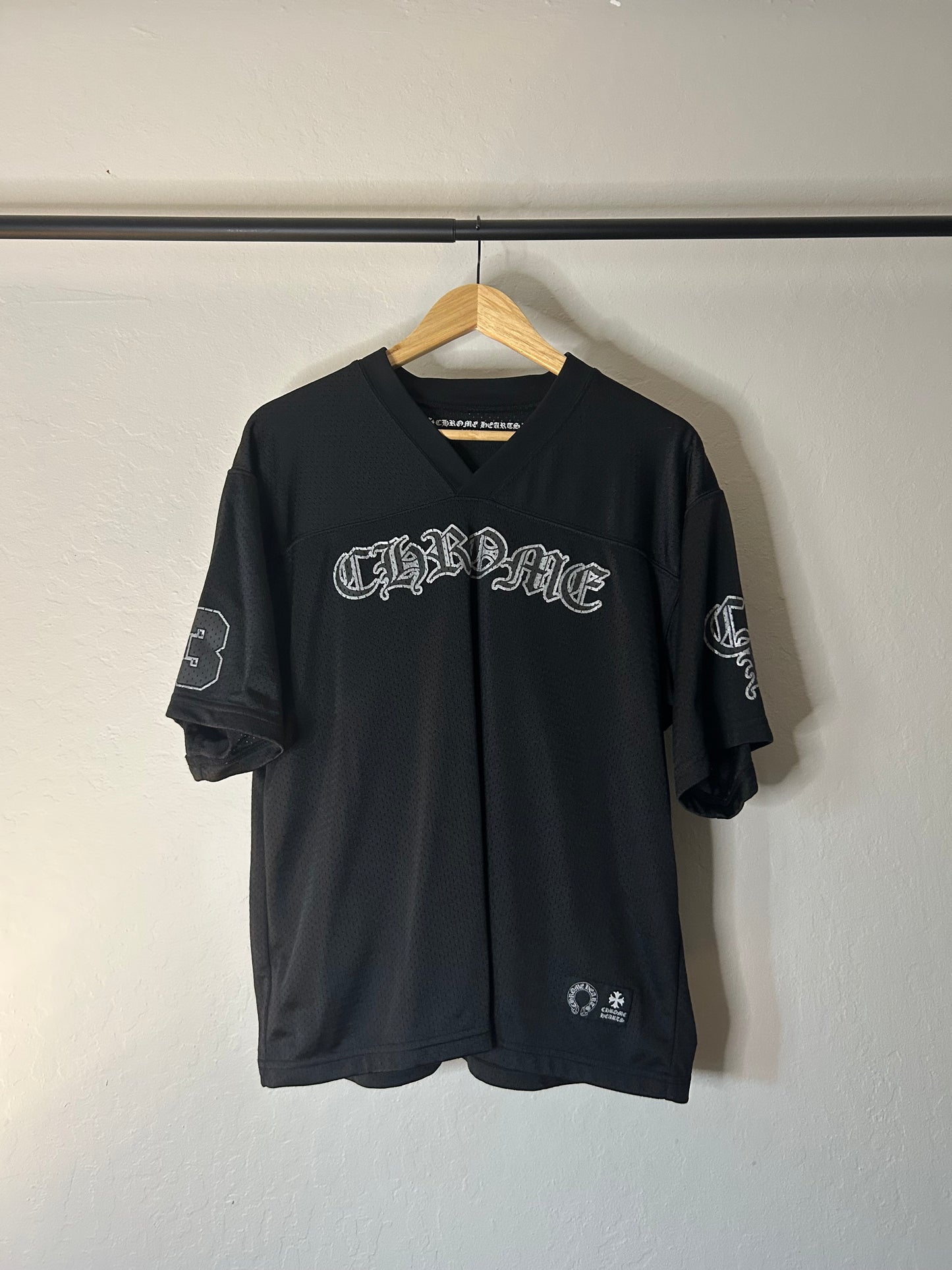 Chrome Hearts Black Short Sleeve Jersey