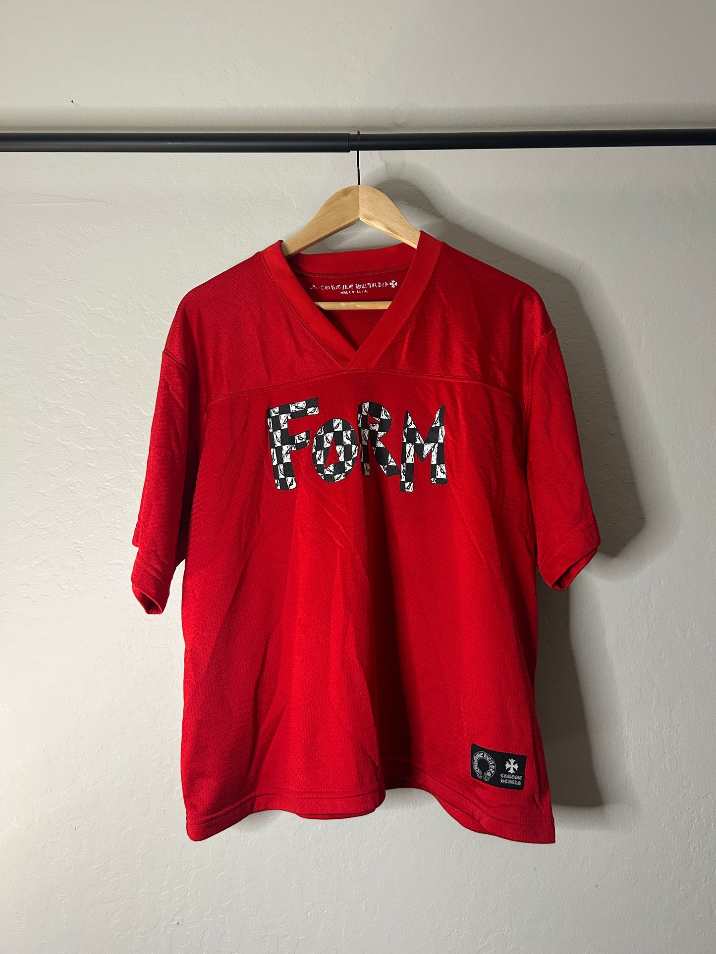 Chrome Hearts Matty Boy Red Form Jersey