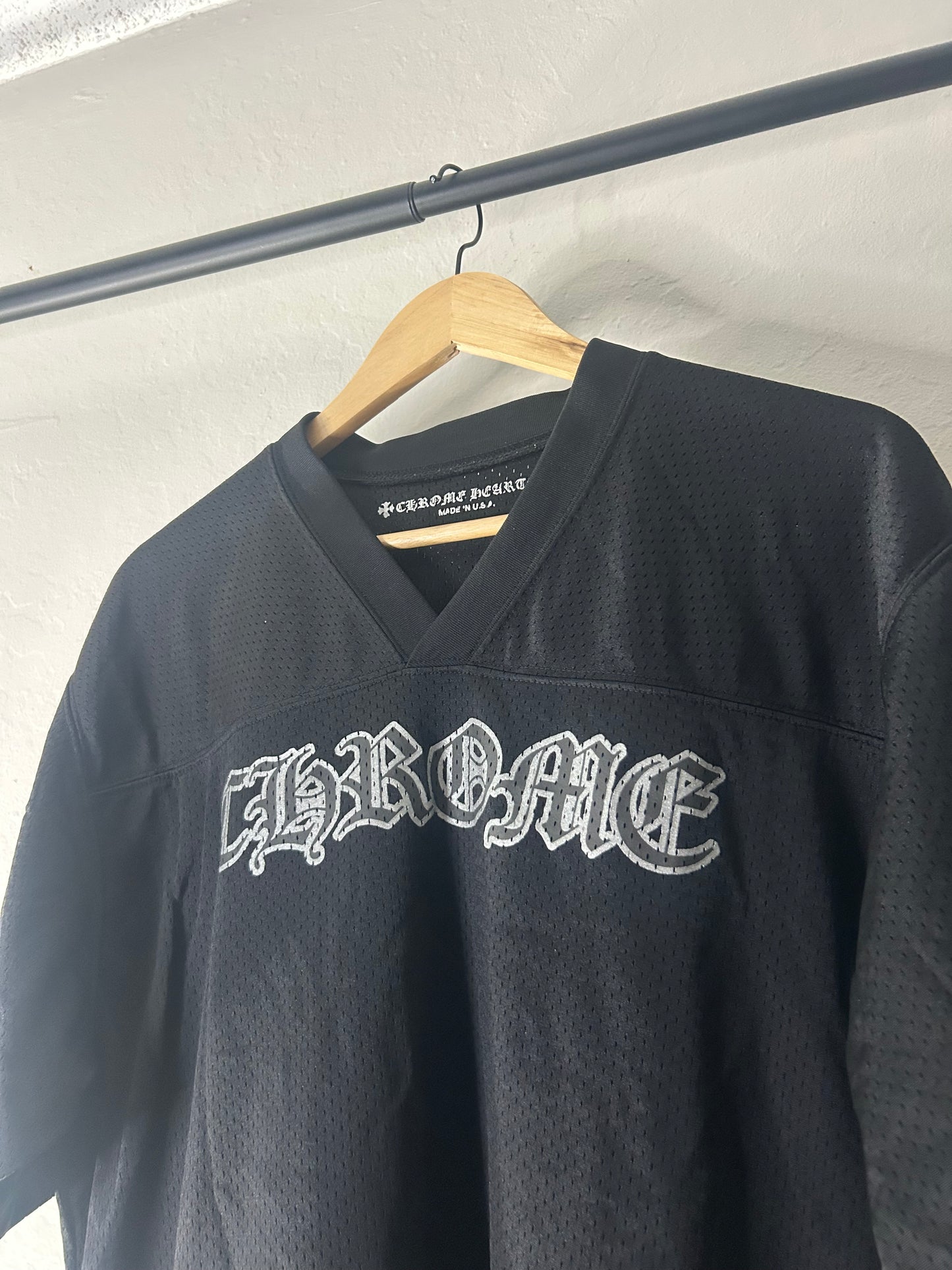 Chrome Hearts Black Short Sleeve Jersey
