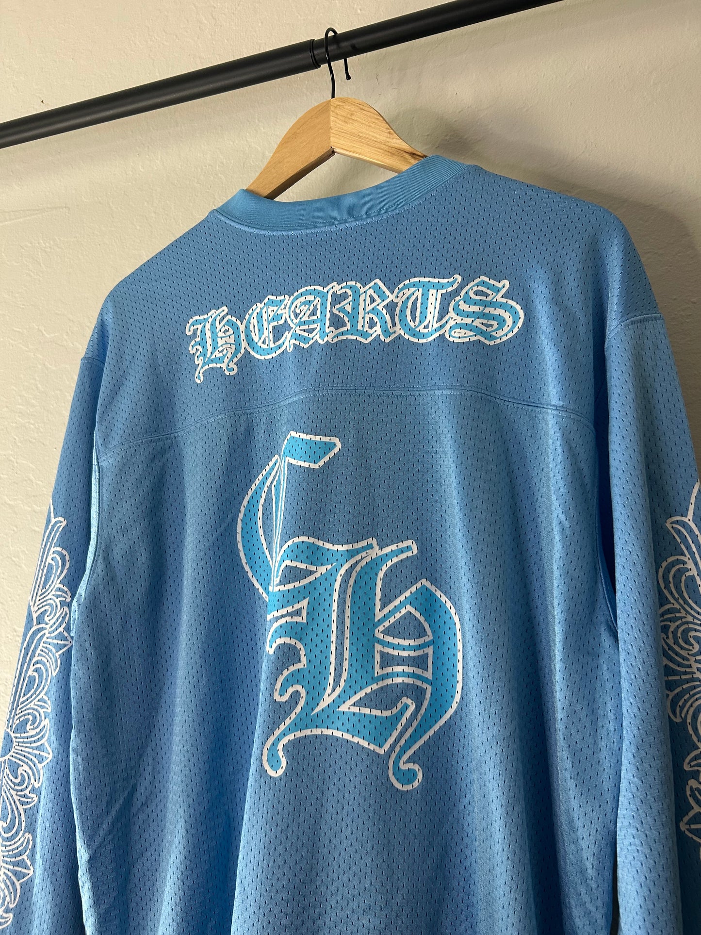 Chrome Hearts Blue Long sleeve Jersey