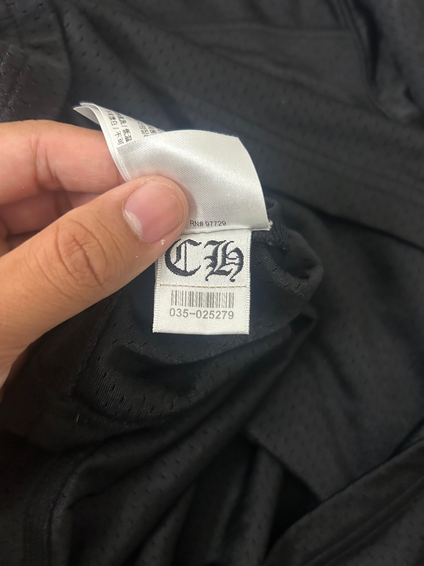 Chrome Hearts Black Short Sleeve Jersey