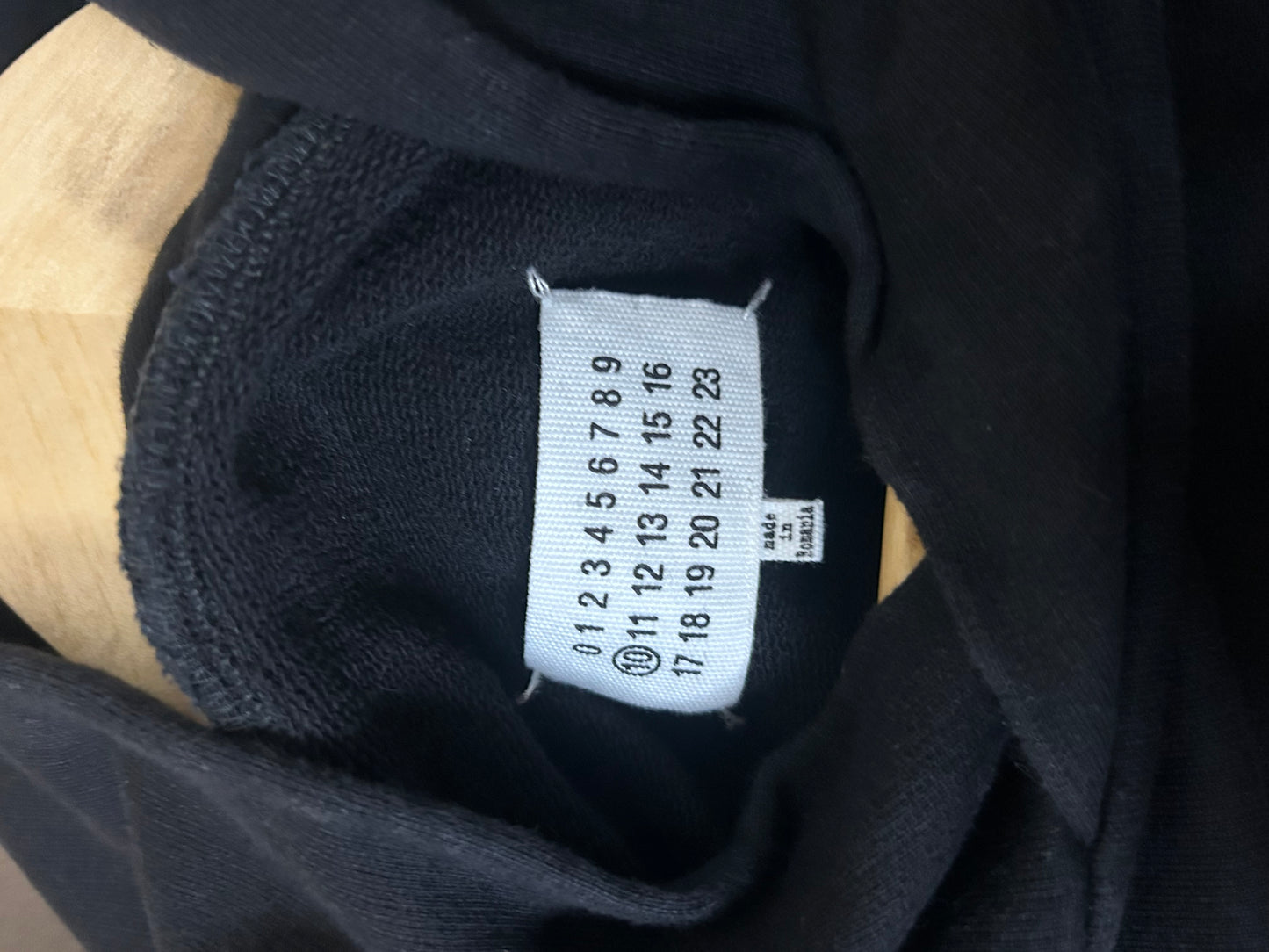 Maison Margiela Upside Down Logo Hoodie