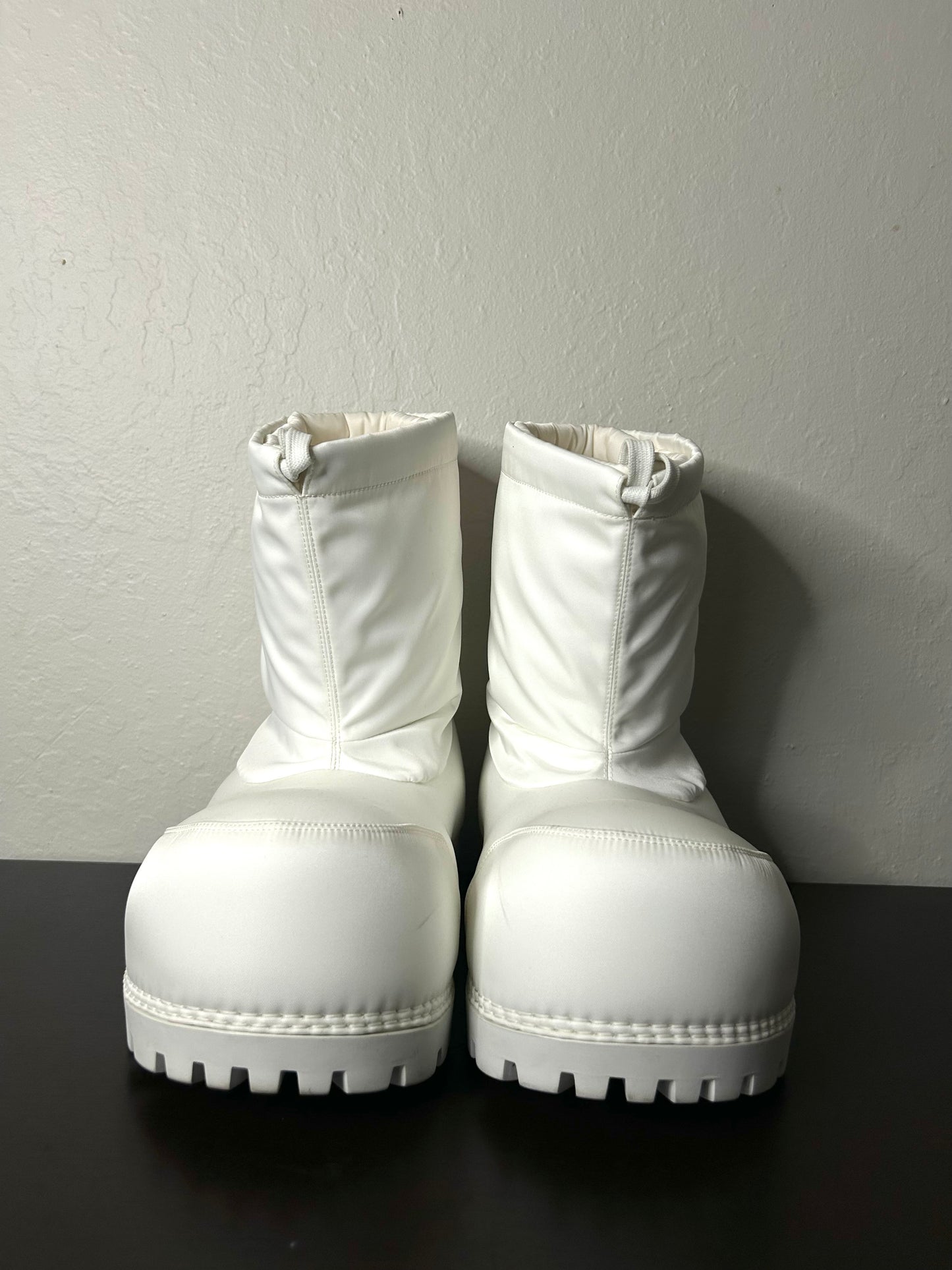 Balenciaga White Ski Boots