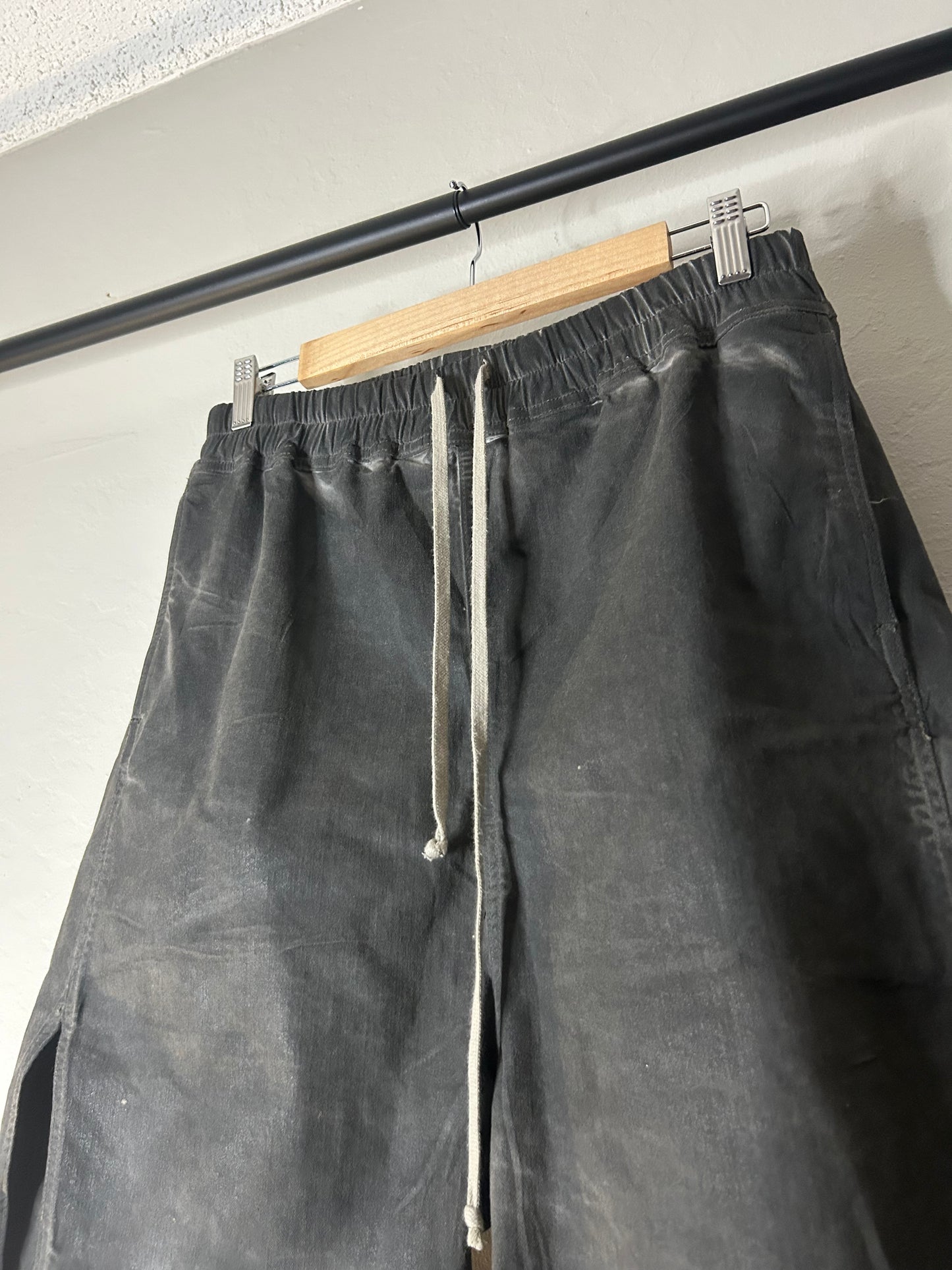 Rick Owens Waxed Lido Shorts
