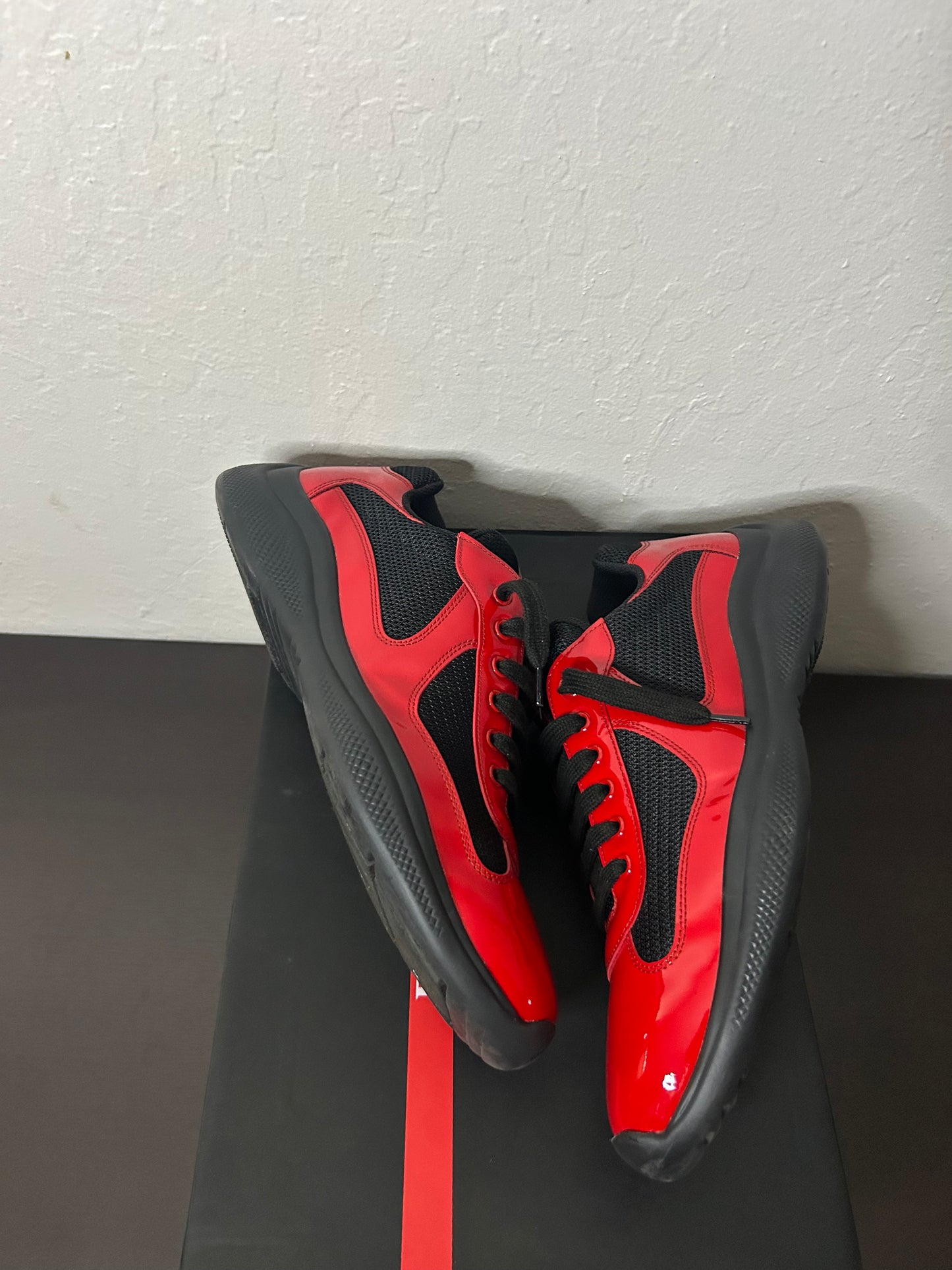 Prada Black and Red Cups