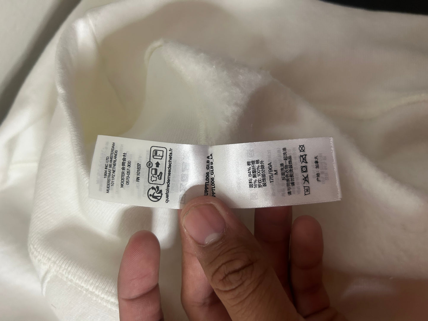 Supreme White and Pink Box Logo Hoodie