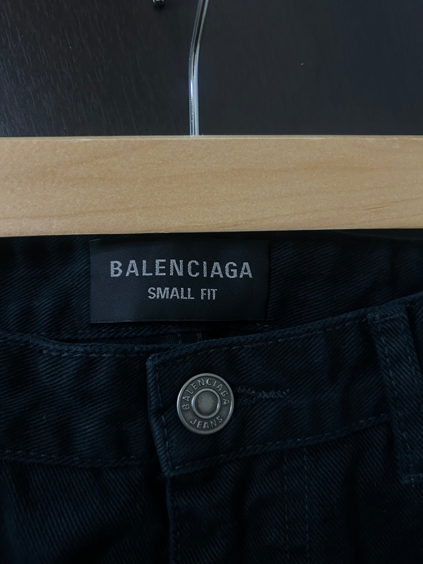 Balenciaga Black Flare Jeans