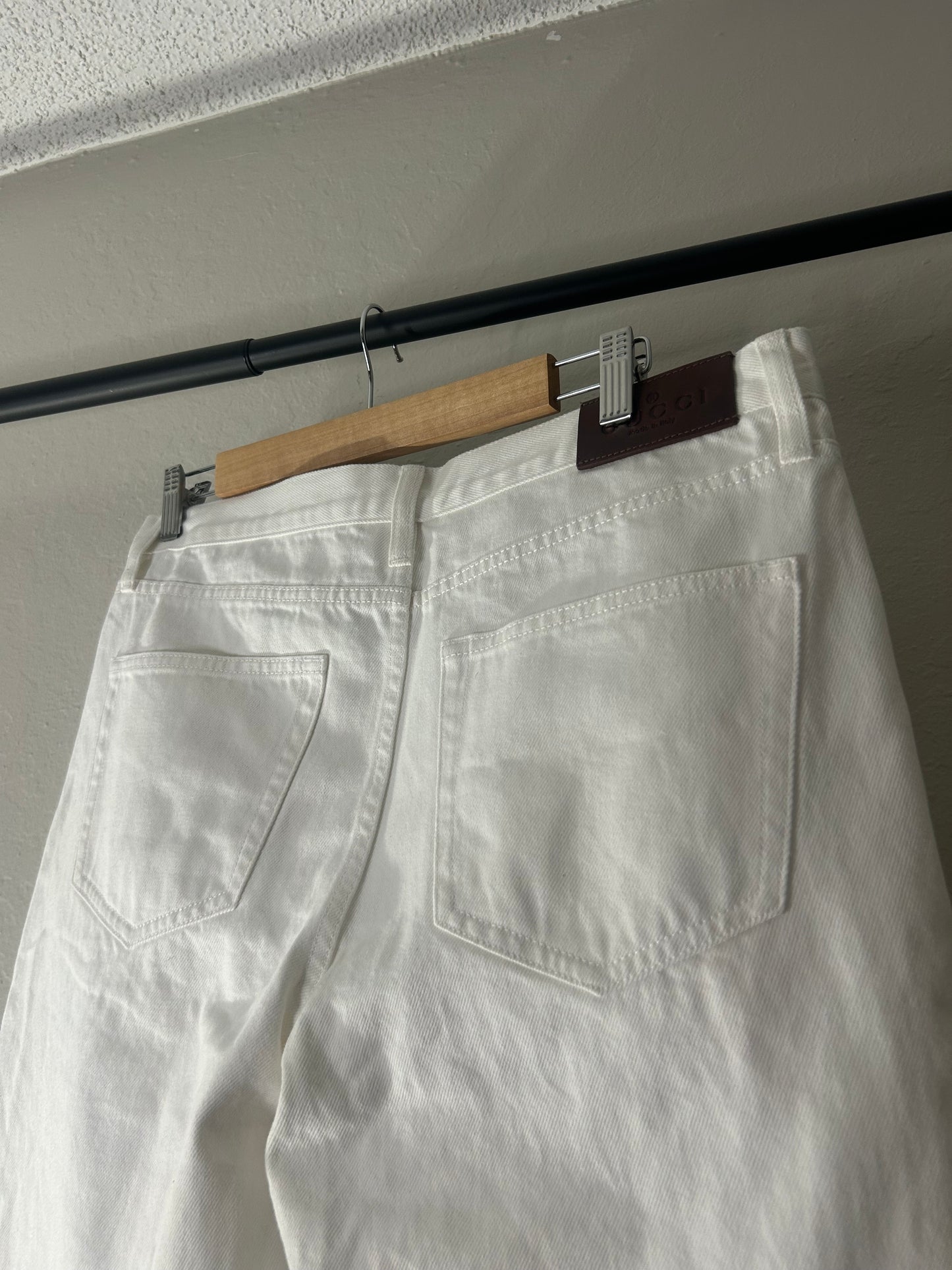 Gucci La Famiglia Horsebit Jeans