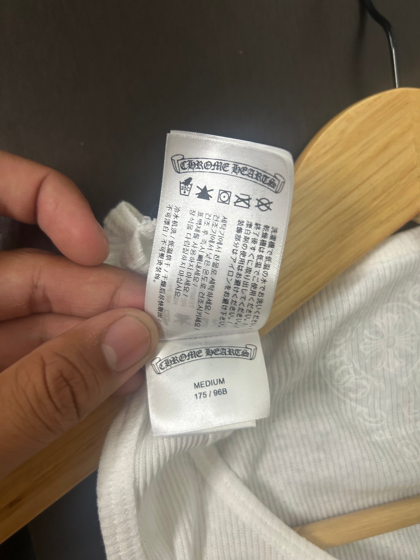 Chrome Hearts Pink T Bar Tank Top