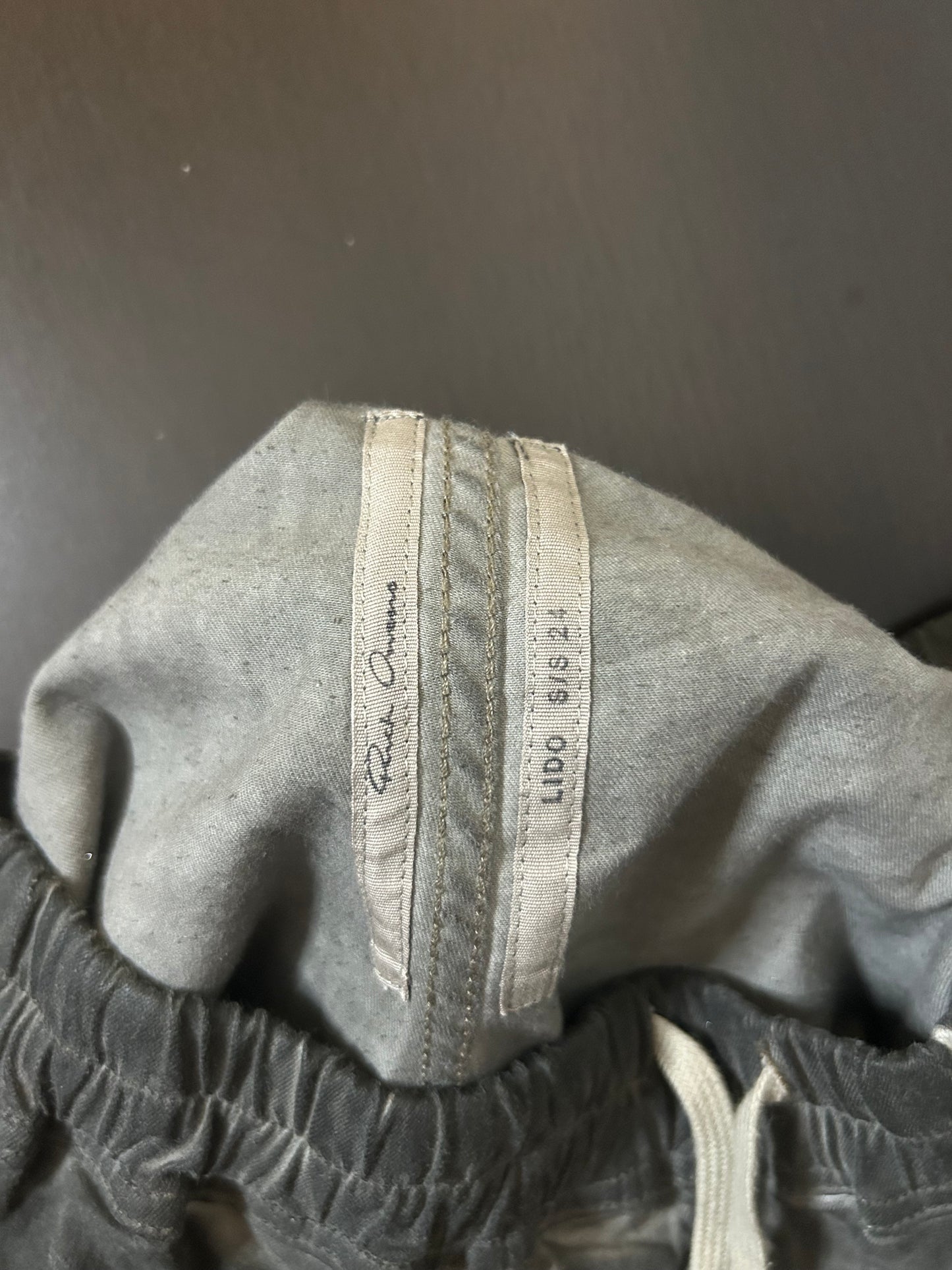 Rick Owens Waxed Lido Shorts