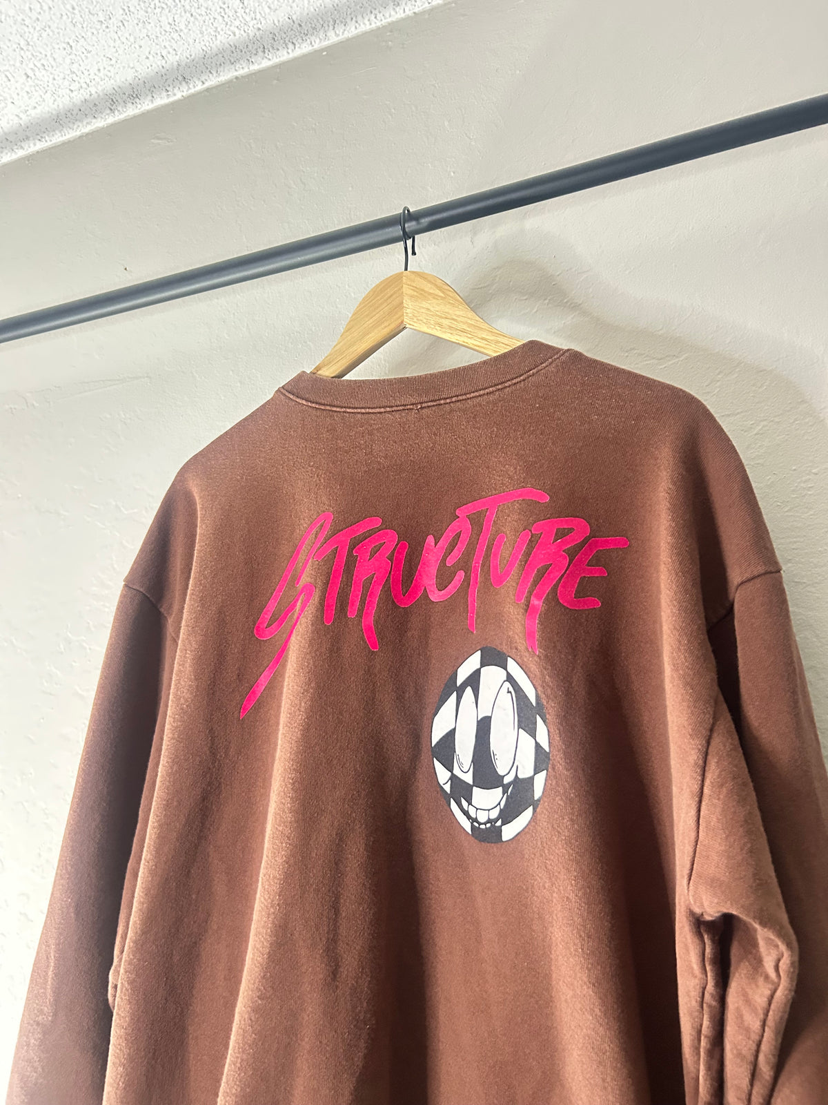 Chrome Hearts Matty Boy Brown Structure Crewneck