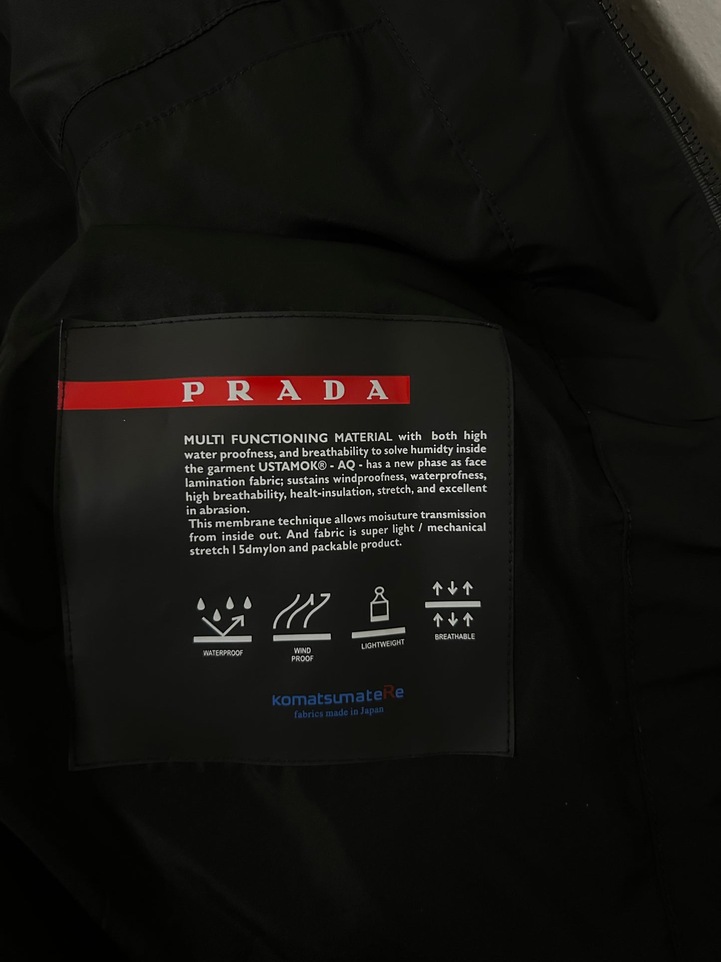 Prada Renylon Windbreaker Jacket