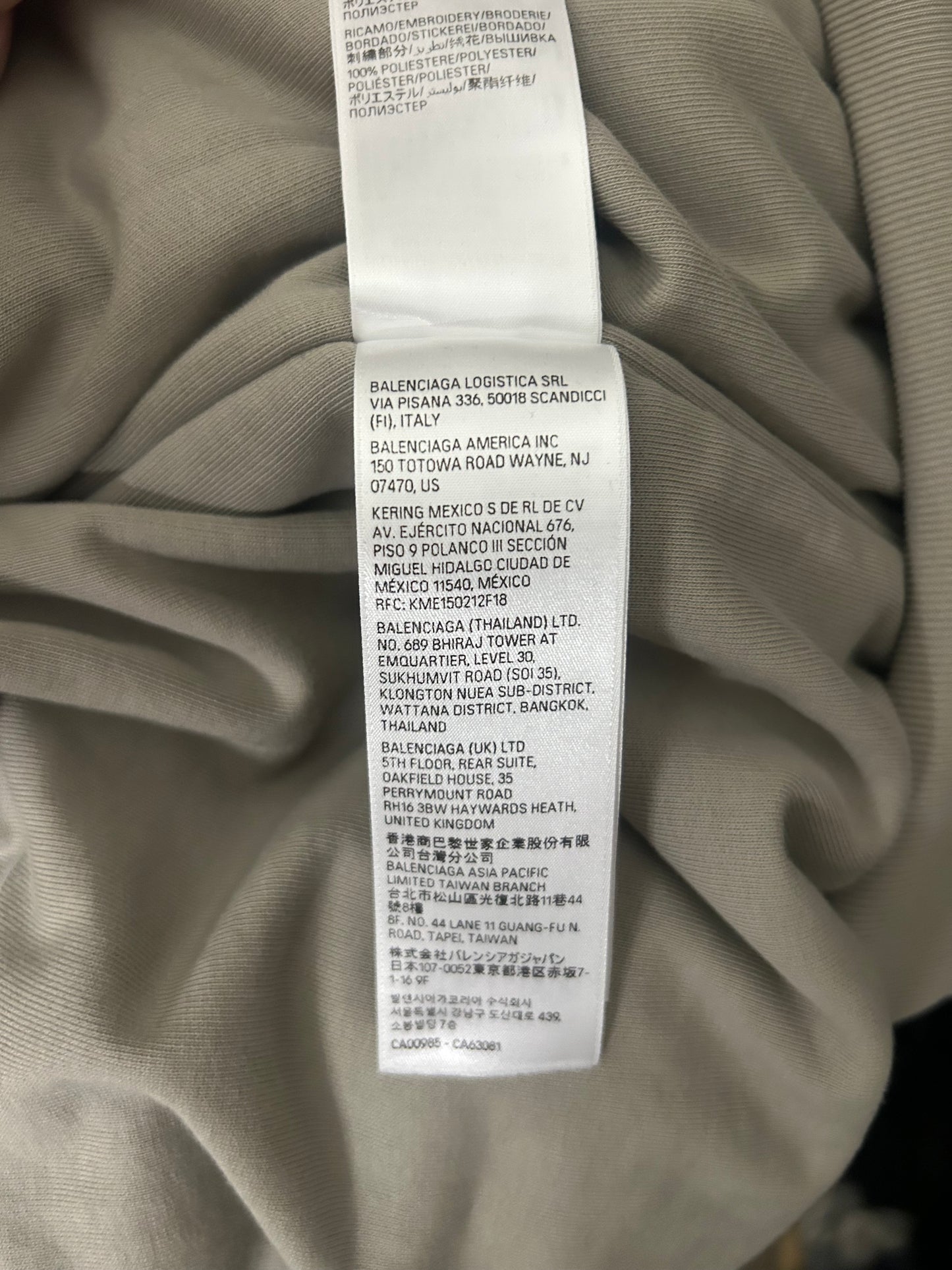 Balenciaga Tan All in one Bomber
