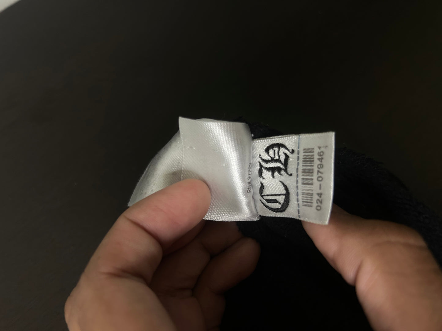 Chrome Hearts Scroll Logo Pullover