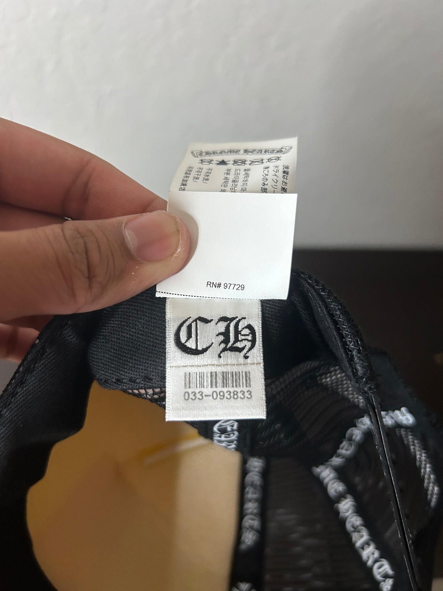 Chrome Hearts Eye Chart Trucker Hat