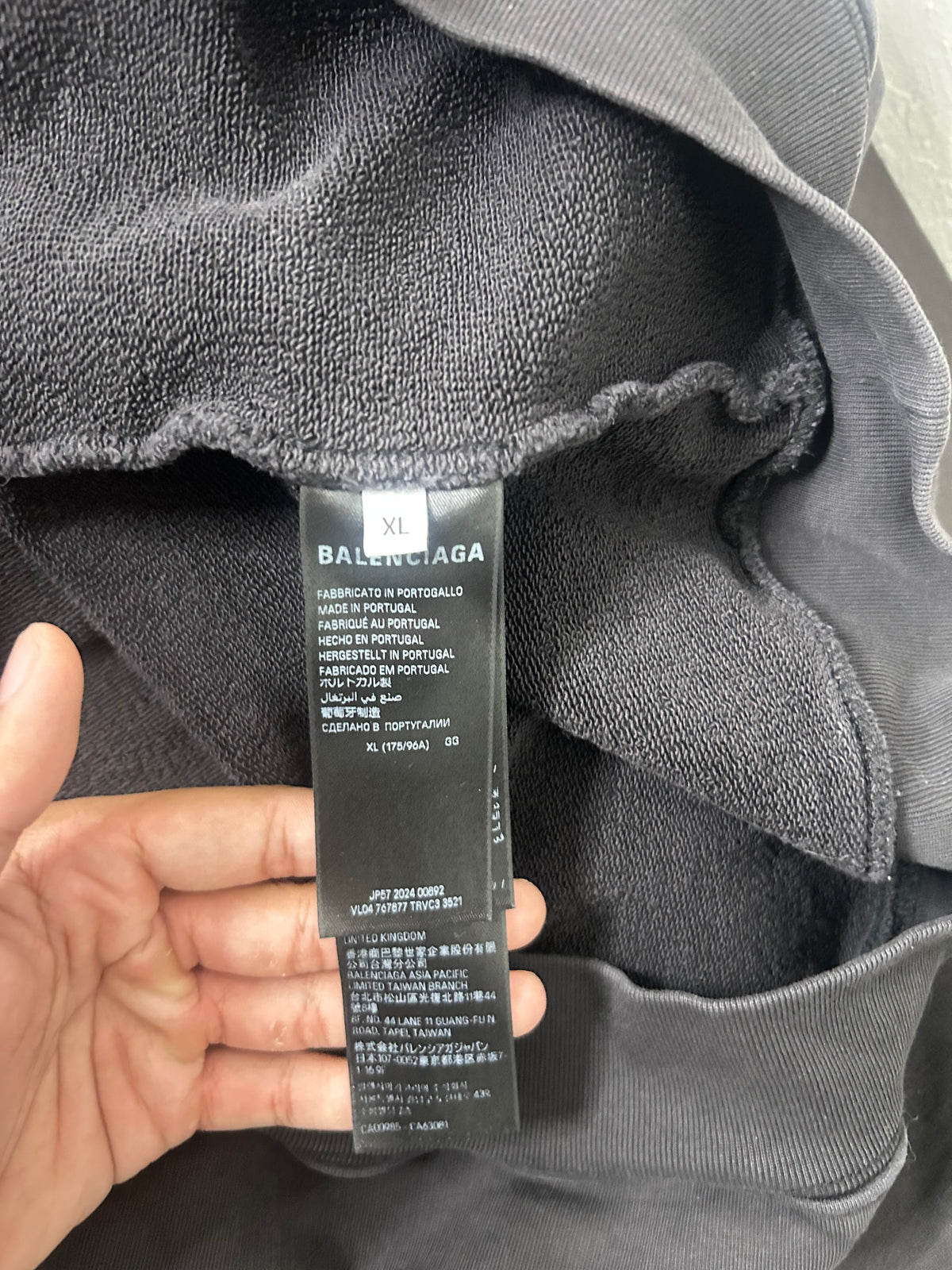 Balenciaga Loop Logo Hoodie