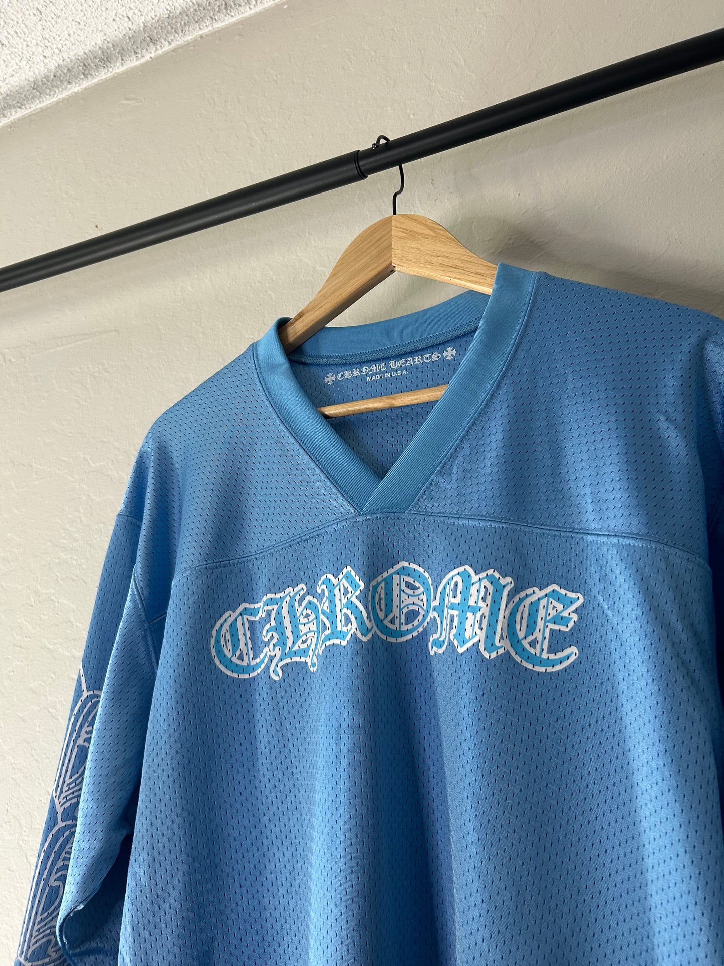 Chrome Hearts Blue Long sleeve Jersey