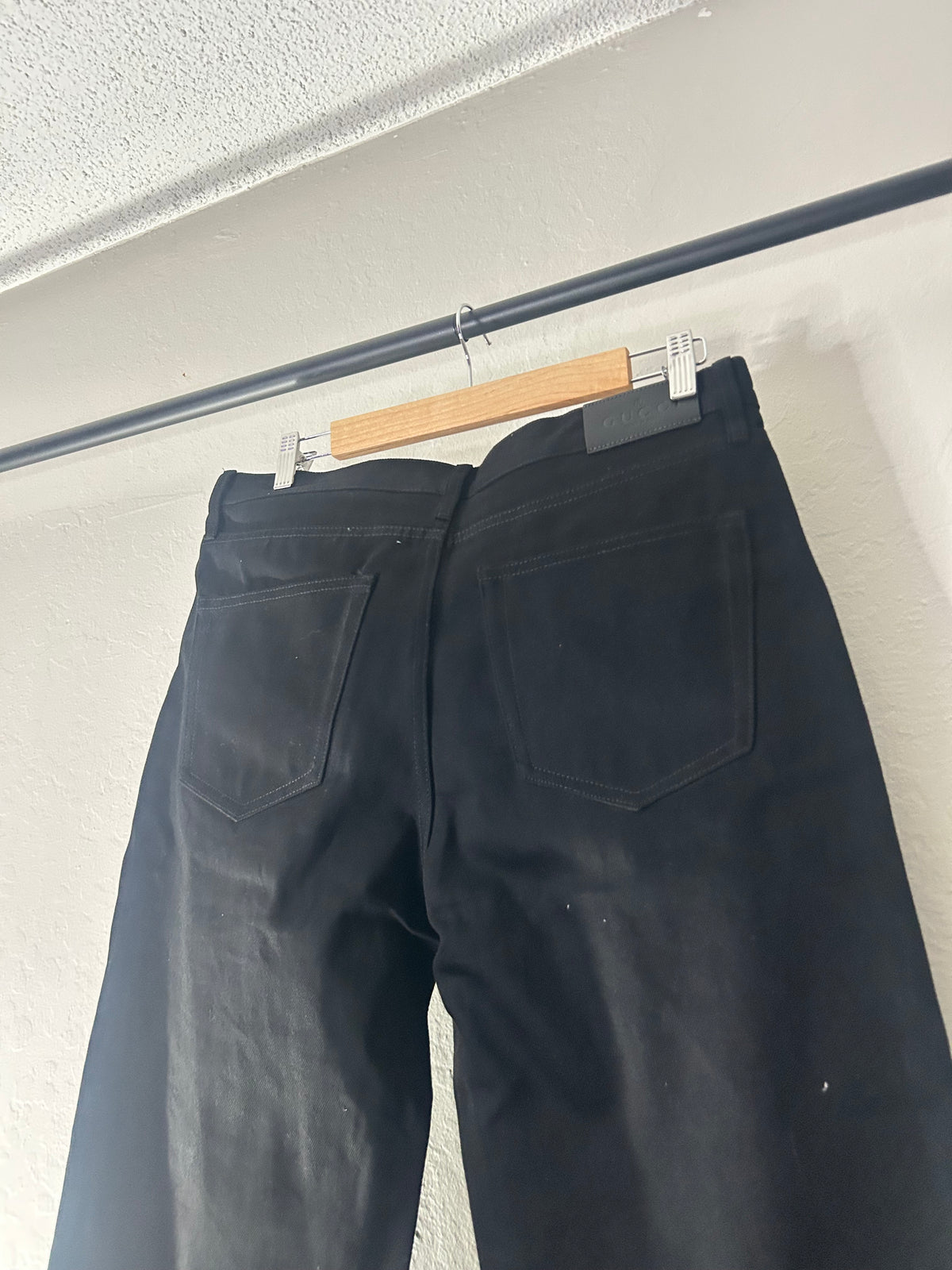 Gucci Demna Black Horsebit Jeans