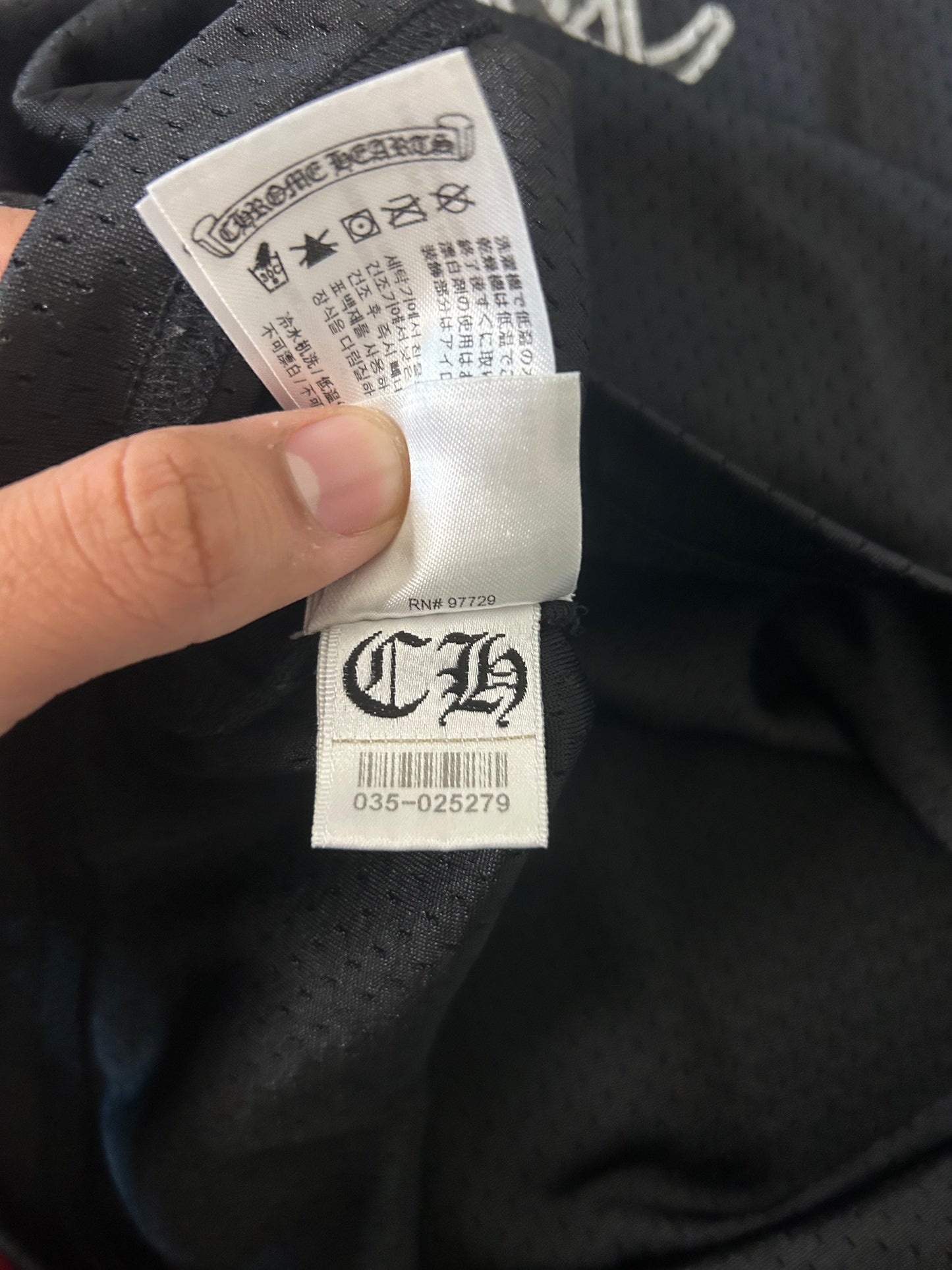 Chrome Hearts Black Short Sleeve Jersey