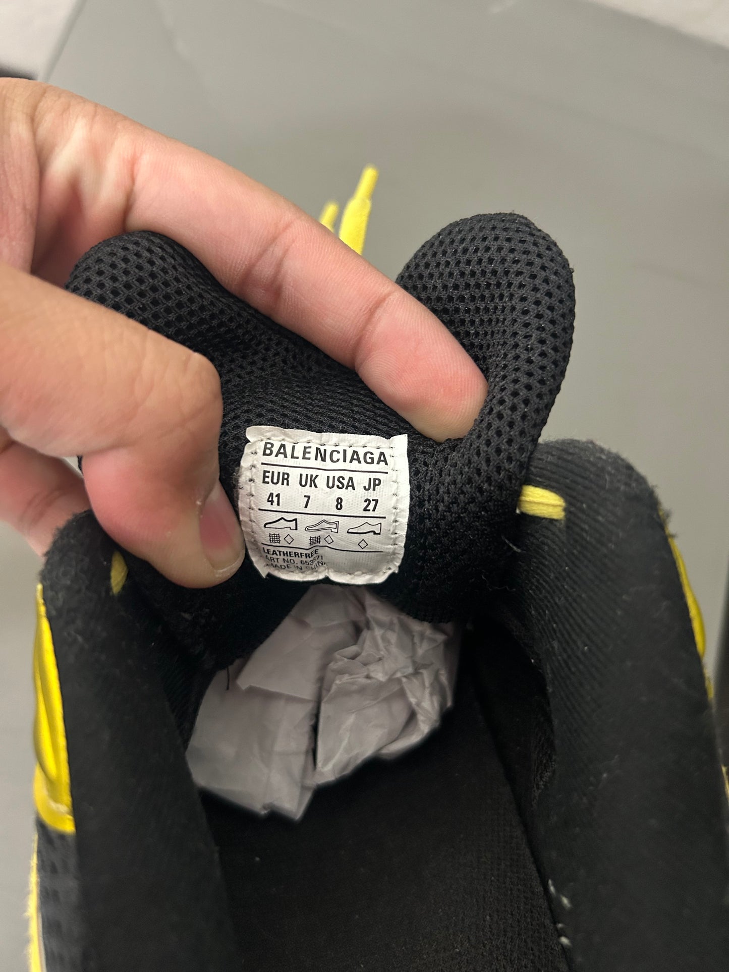 Balenciaga Xpander Yellow Sneaker