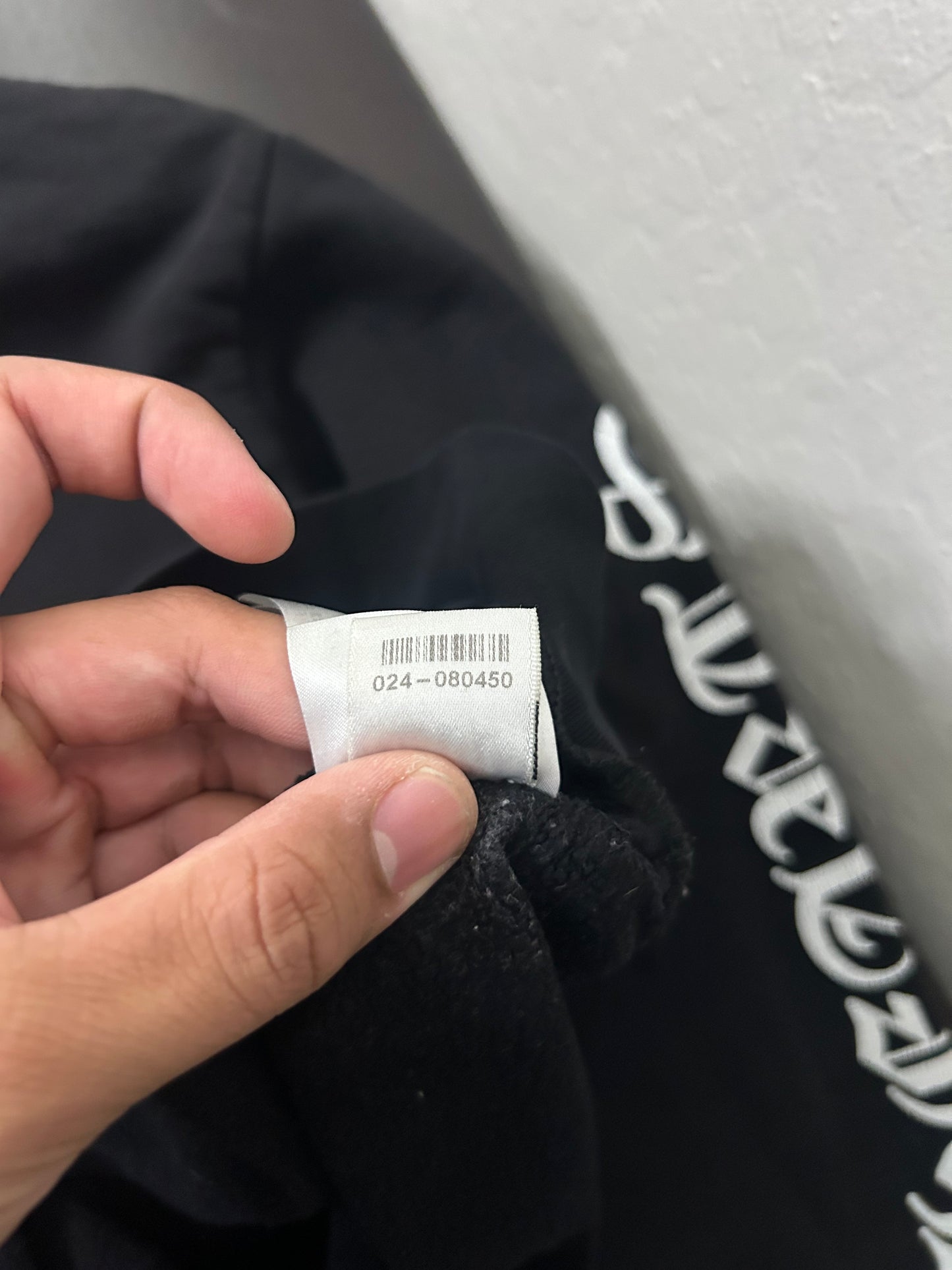 Chrome Hearts Vertical Logo Hoodie