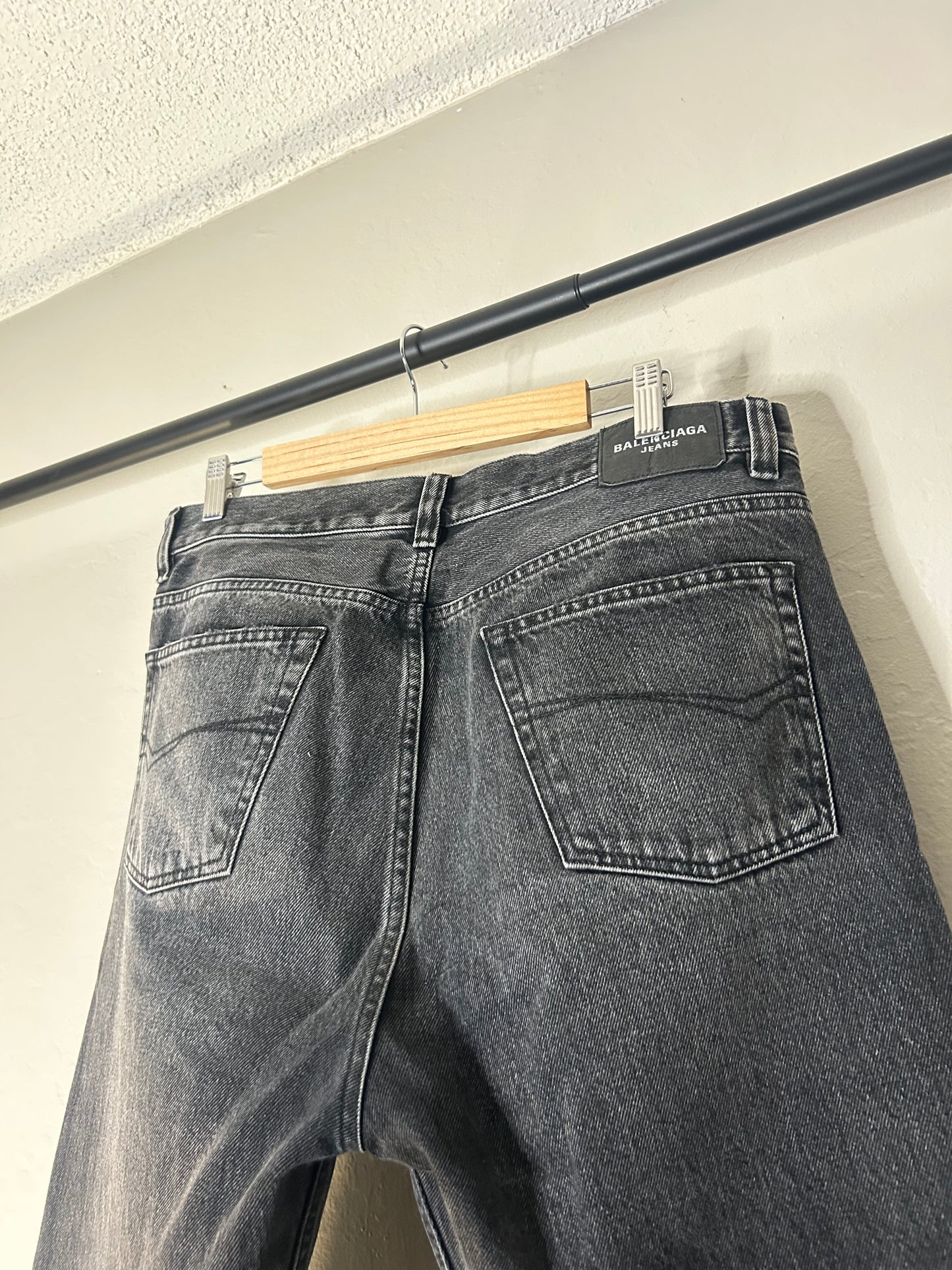 Balenciaga Black Lost Tape Jeans