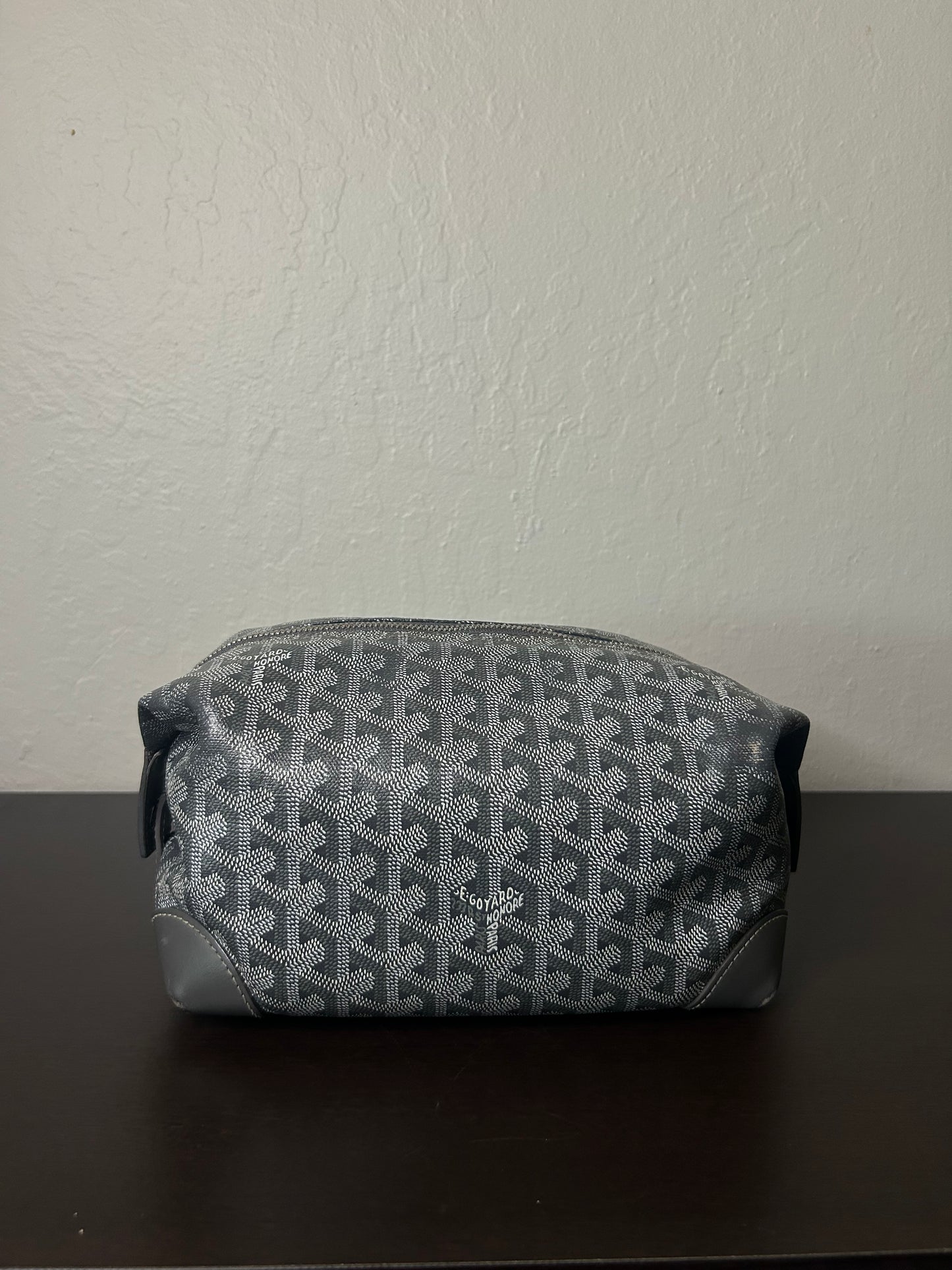 Goyard Grey Toiletry Bag