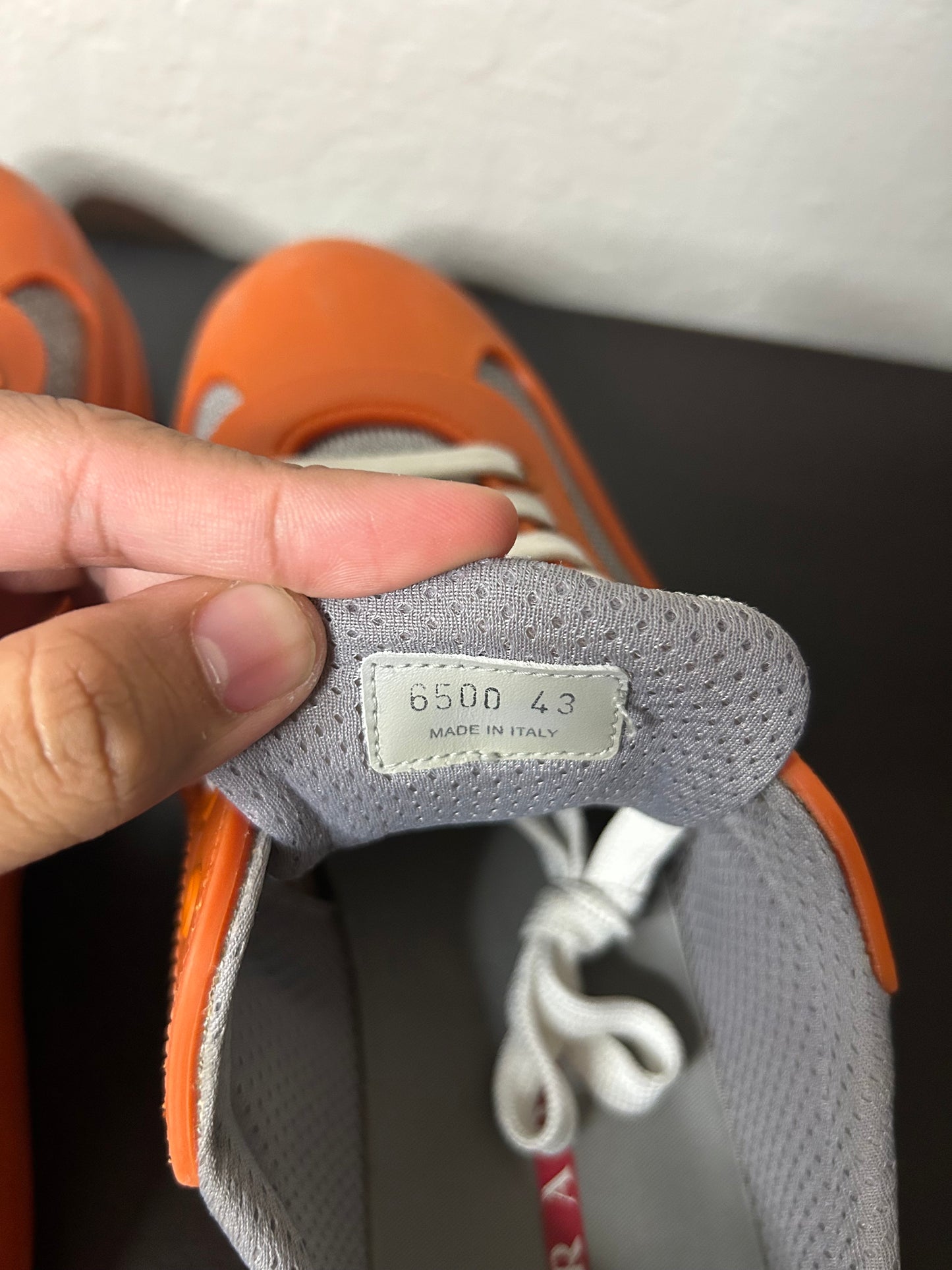 Prada Orange Rubber Cups