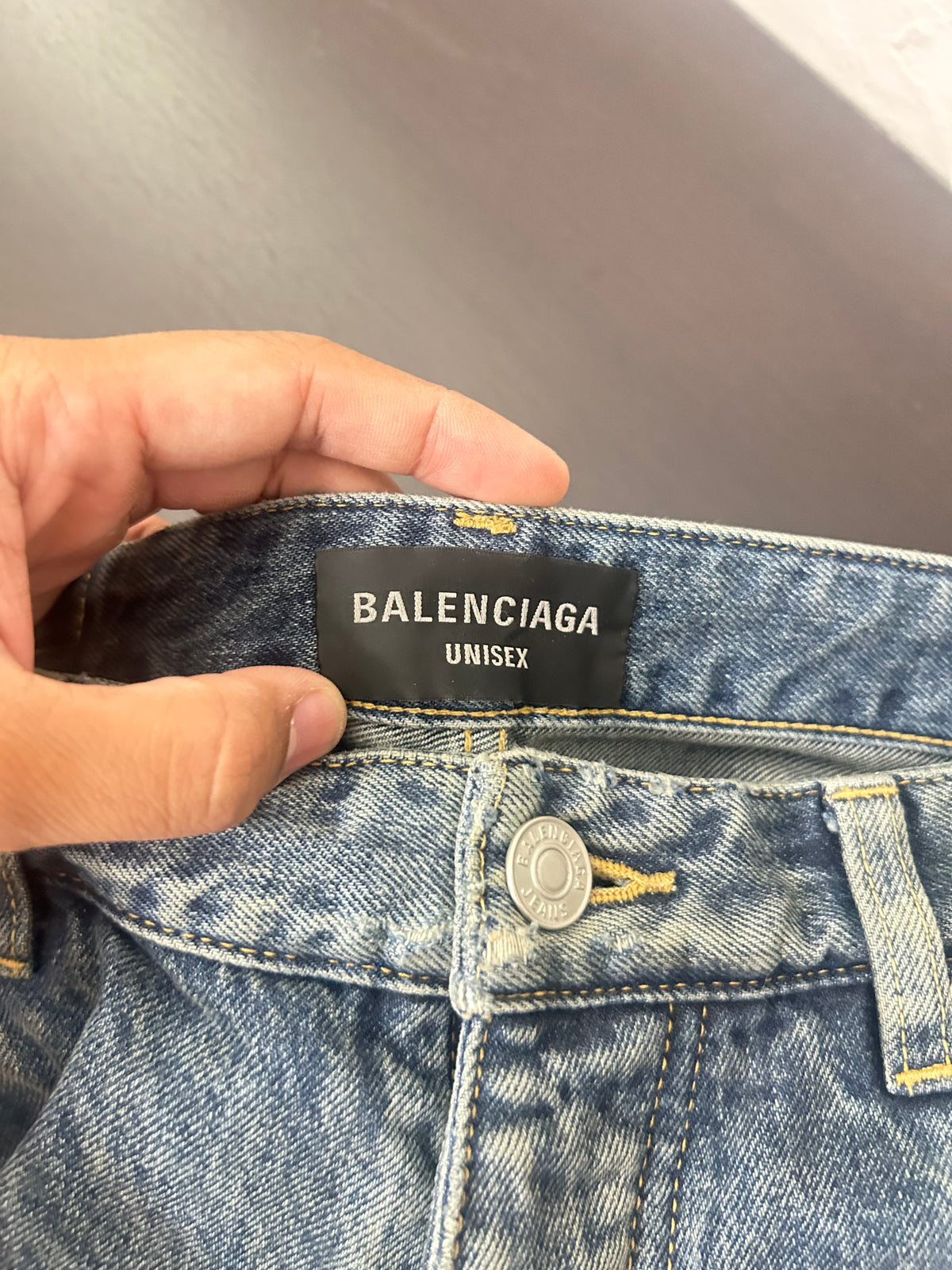 Balenciaga Oil Spill Jeans