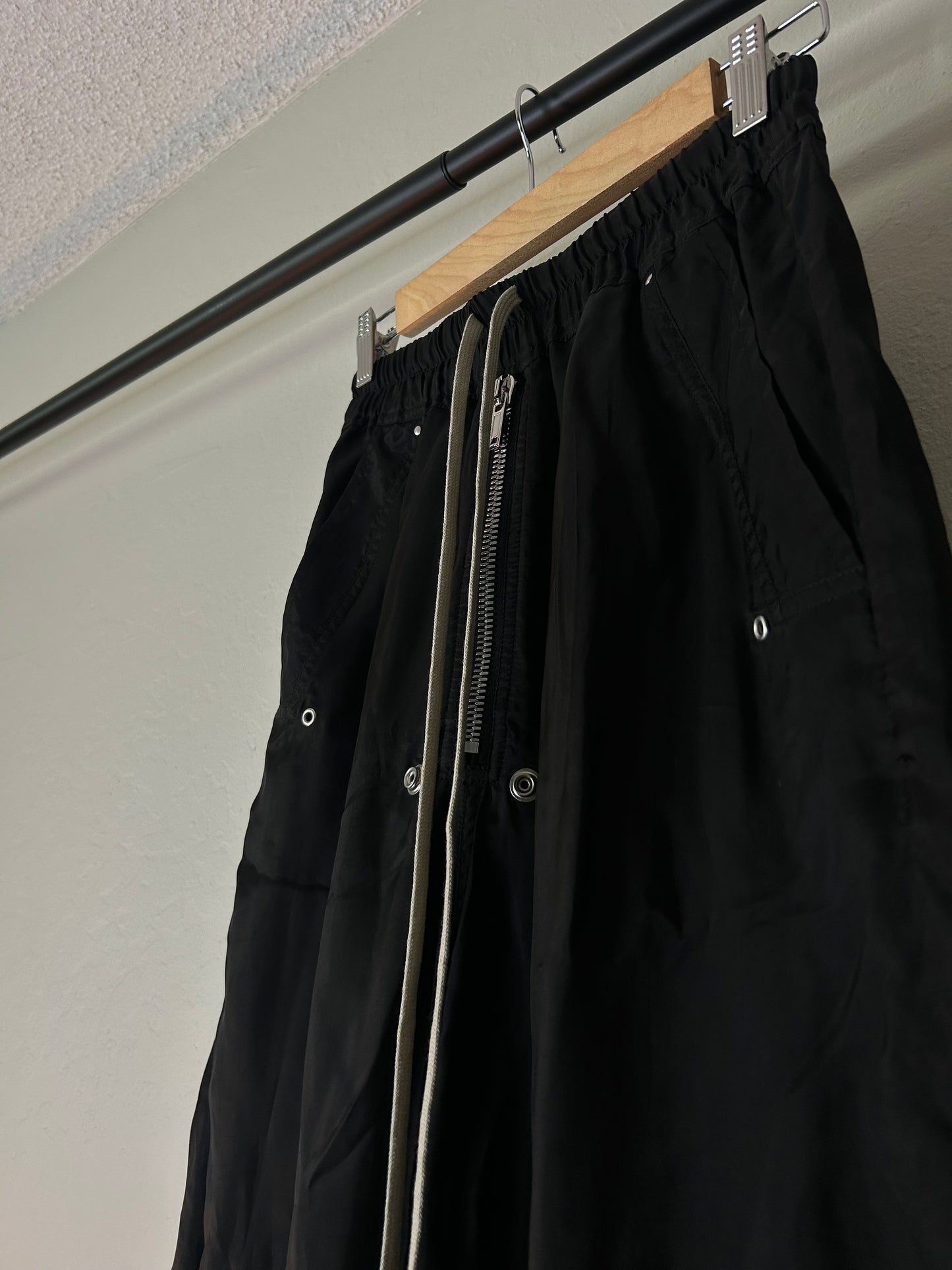 Rick Owen Wide Leg Nylon Geth Pants