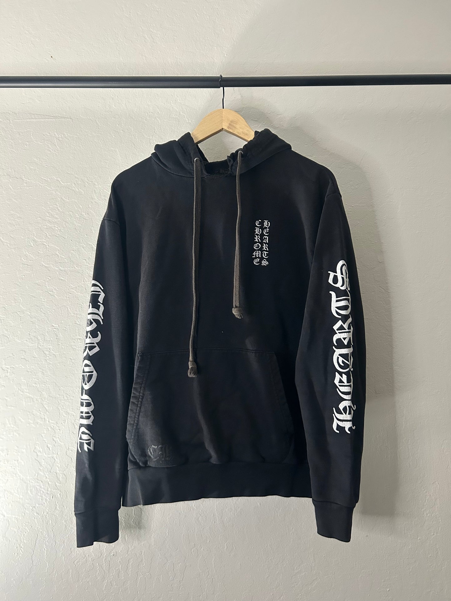 Chrome Hearts Vertical Logo Hoodie