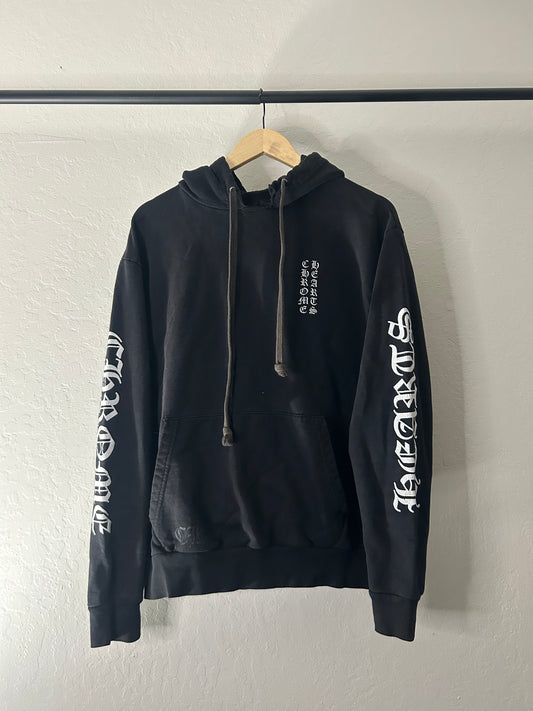 Chrome Hearts Vertical Logo Hoodie