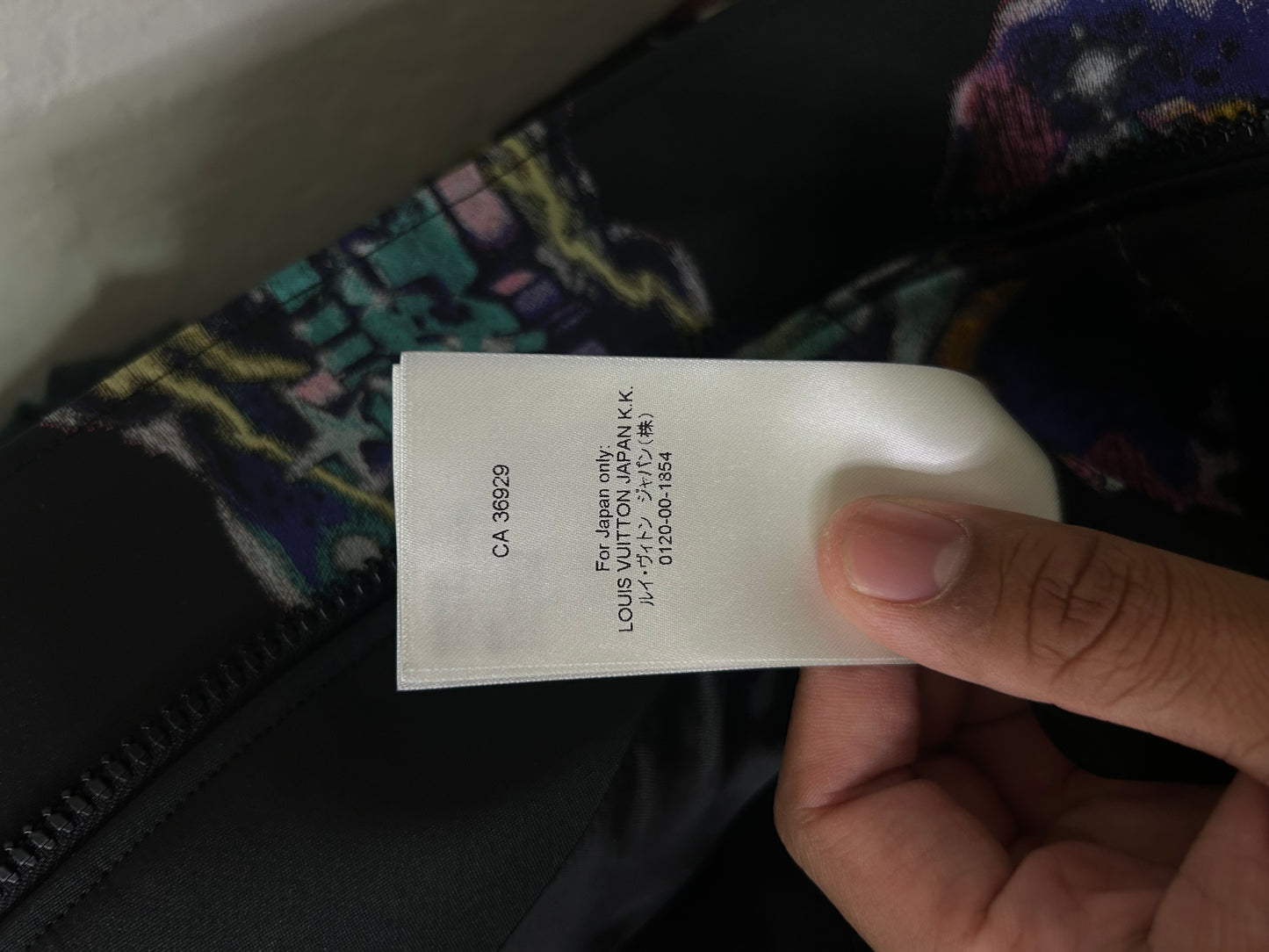 Louis Vuitton Virgil Embroidered Graffiti Jacket