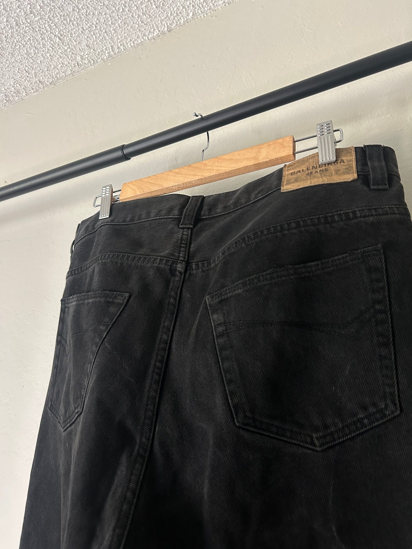 Balenciaga Black Lost Tape Jeans