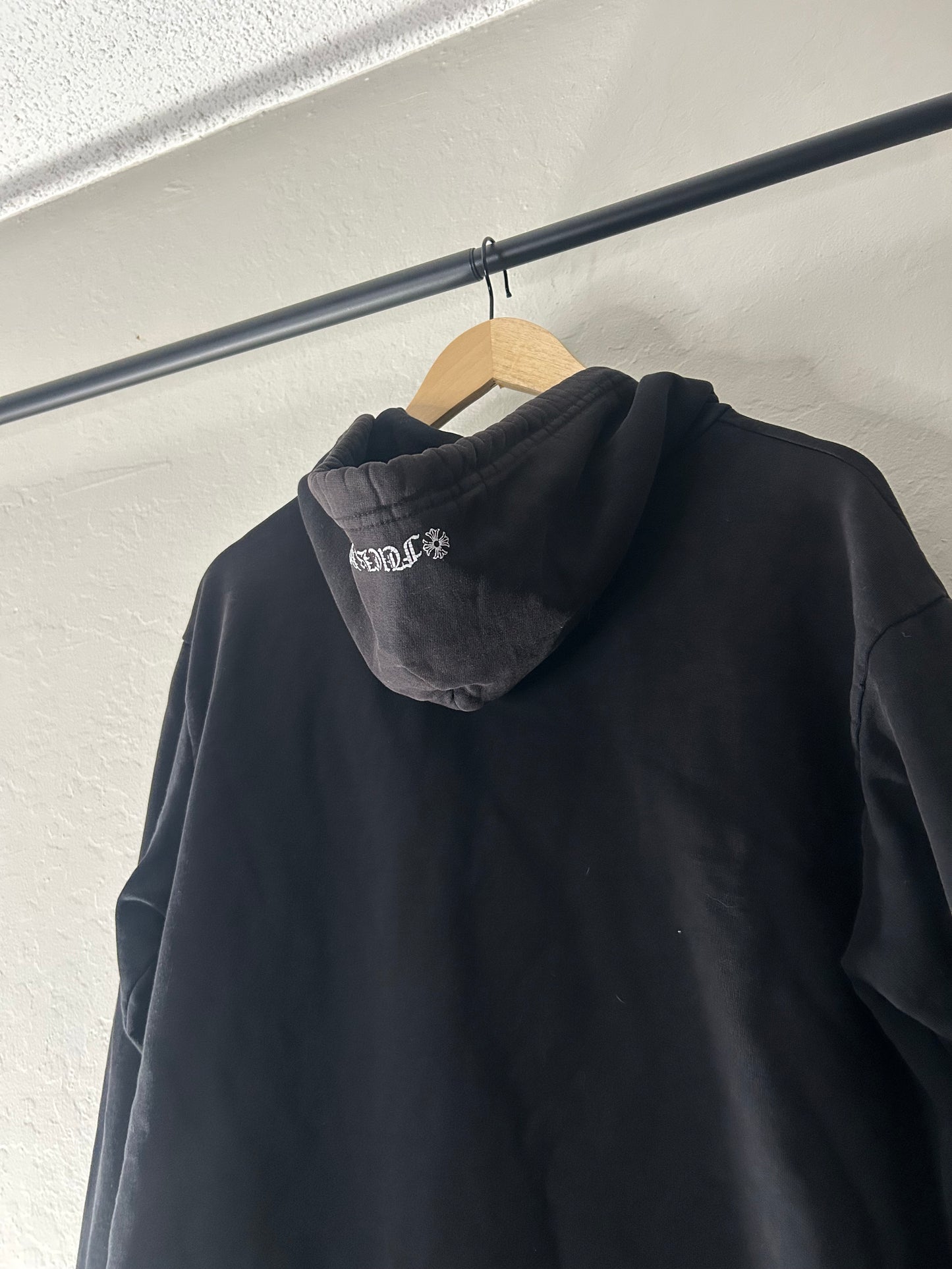 Chrome Hearts Vertical Logo Hoodie